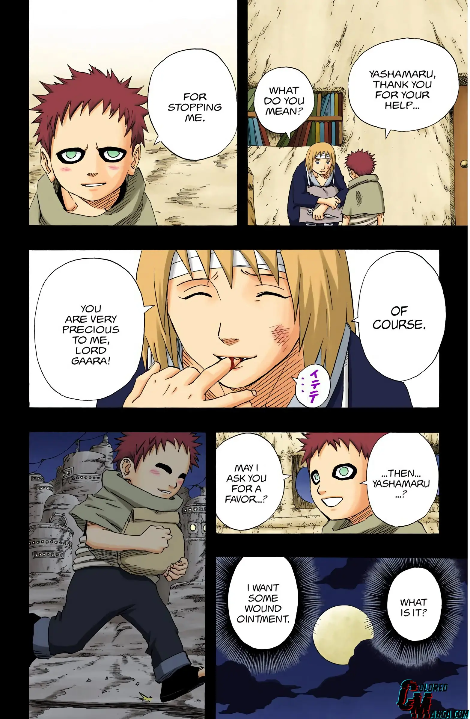 Naruto Colored Manga Online, chapter 130, page 10