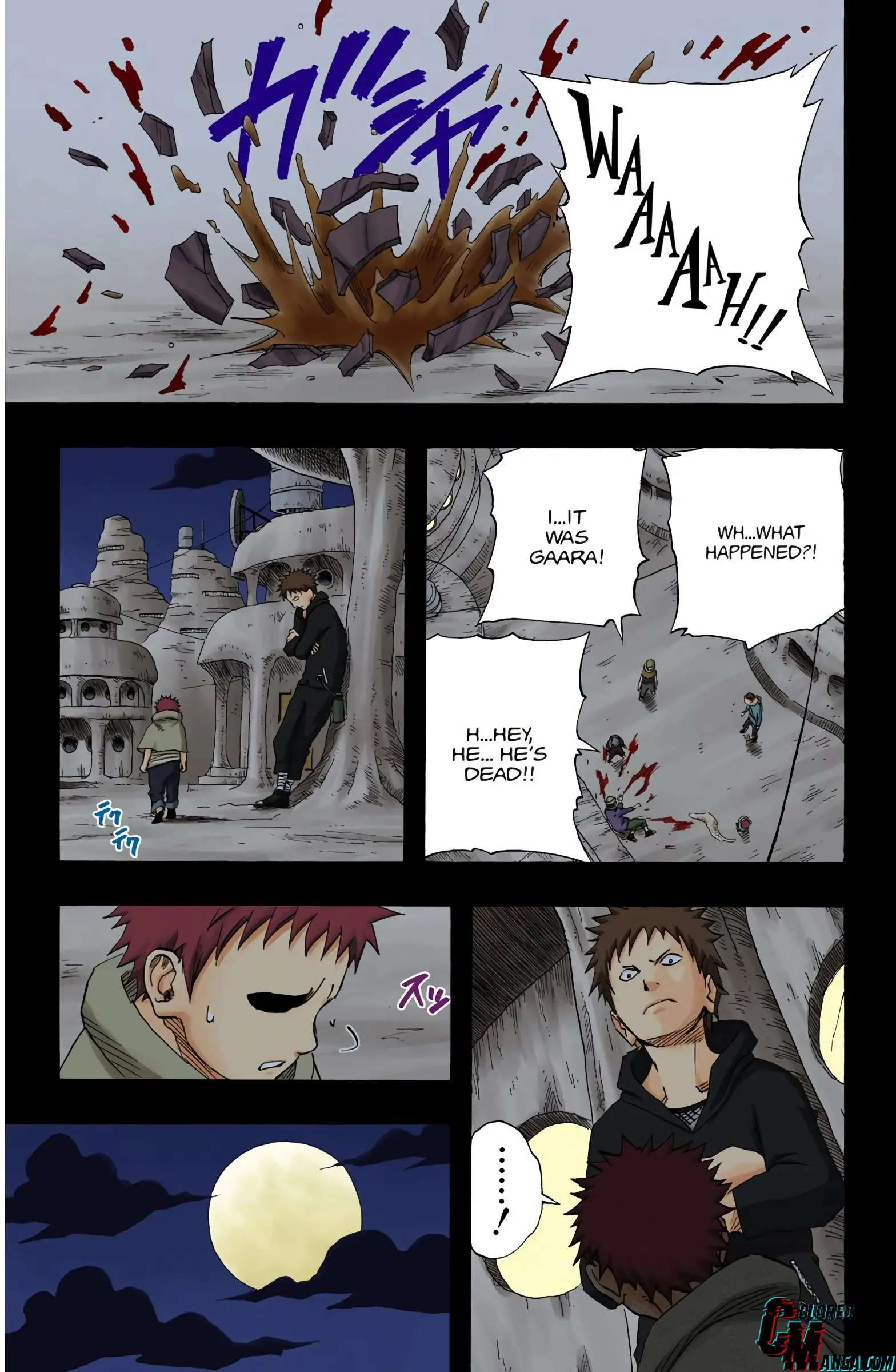 Naruto Colored Manga Online, chapter 130, page 13