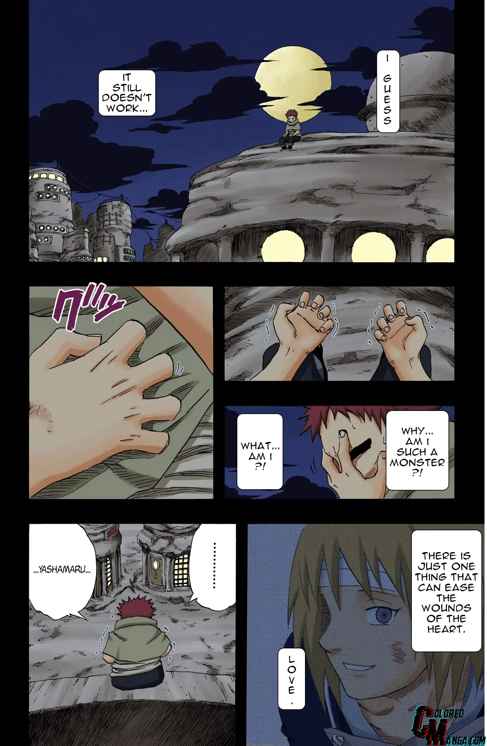 Naruto Colored Manga Online, chapter 130, page 14