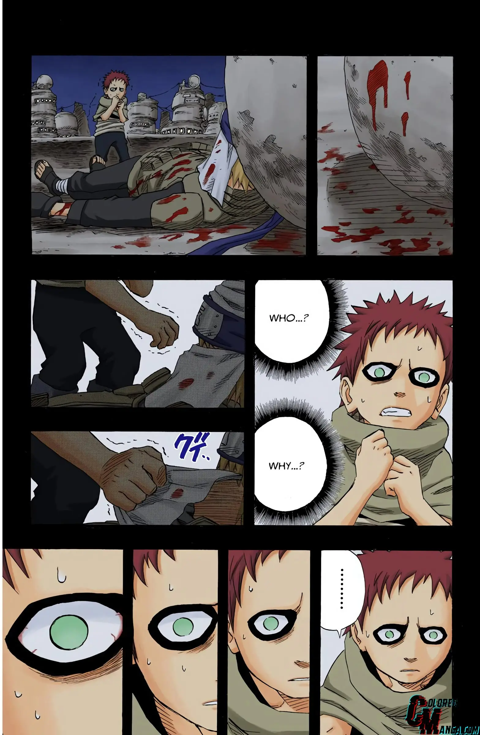 Naruto Colored Manga Online, chapter 130, page 17