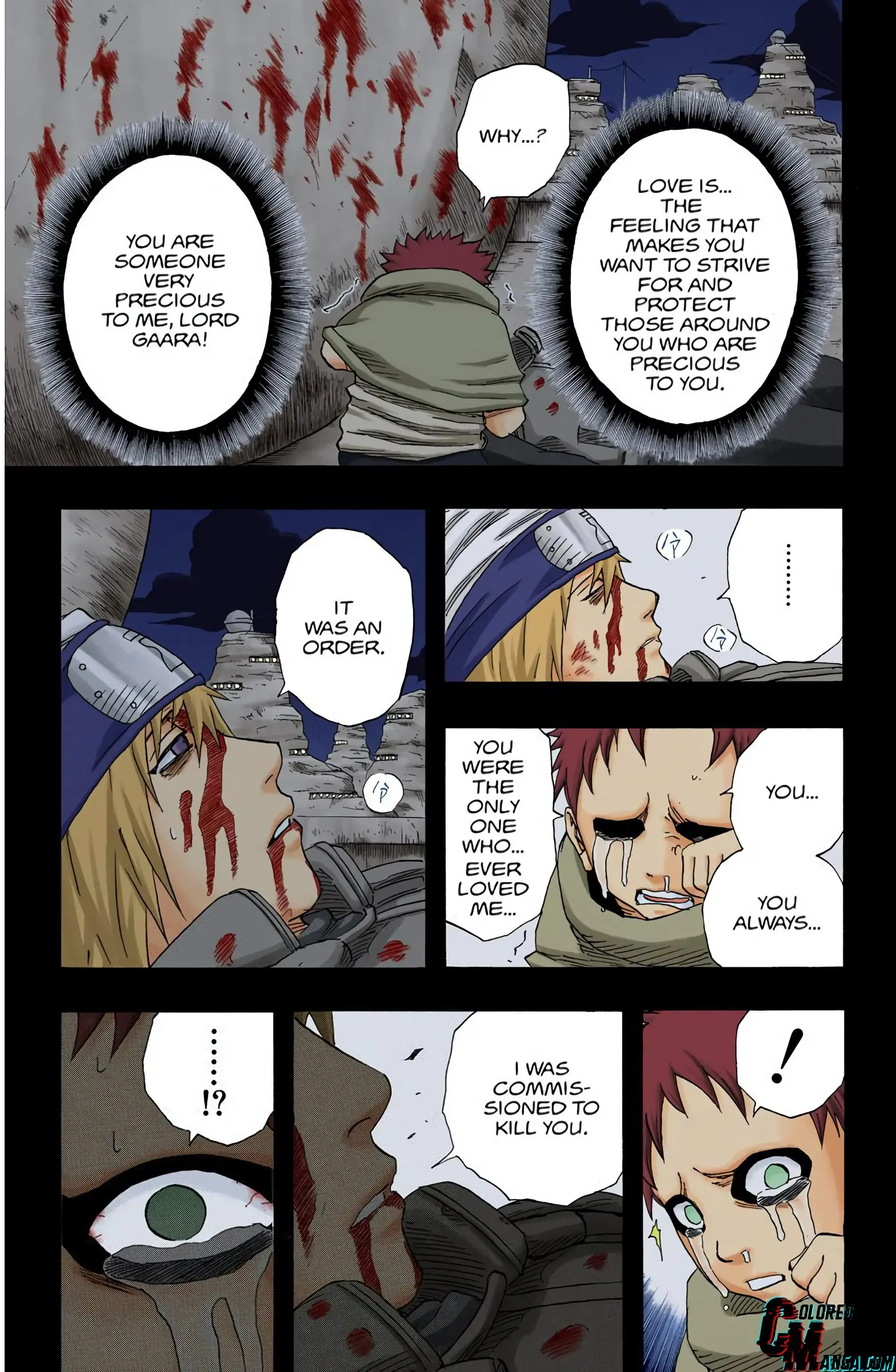 Naruto Colored Manga Online, chapter 131, page 3