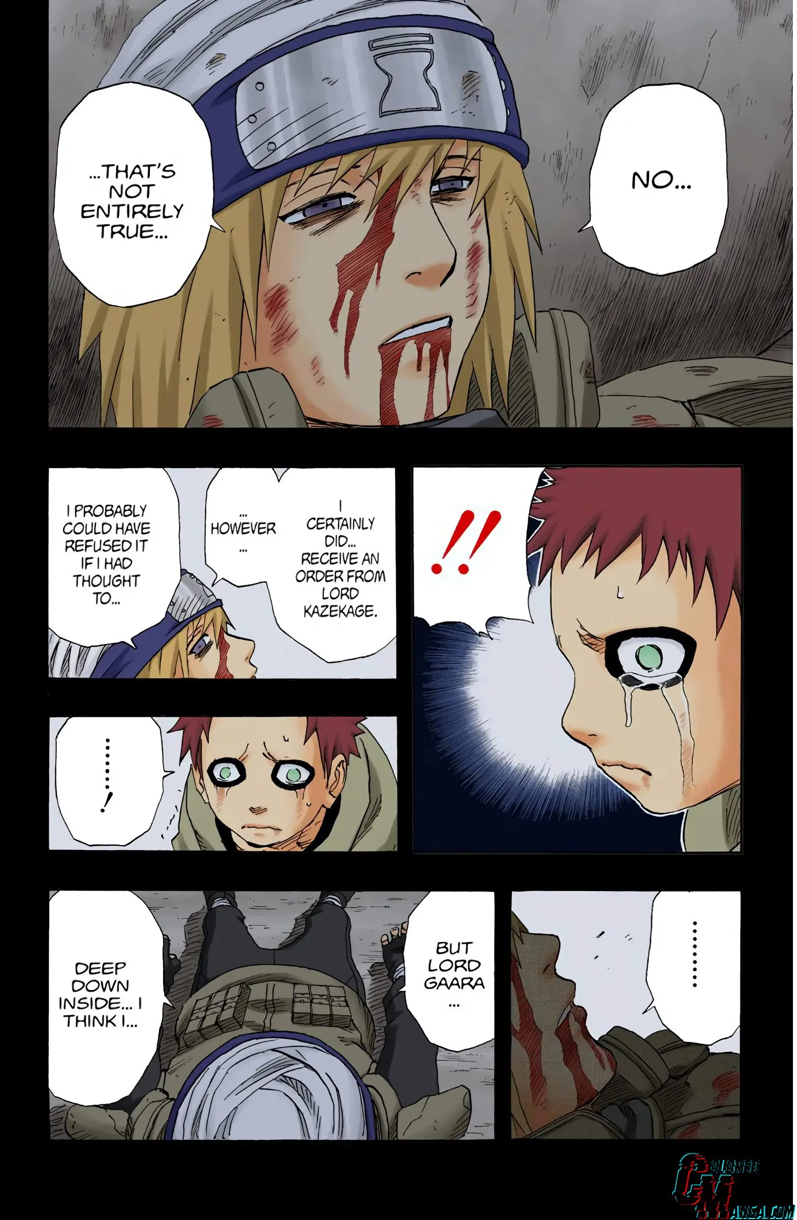Naruto Colored Manga Online, chapter 131, page 6