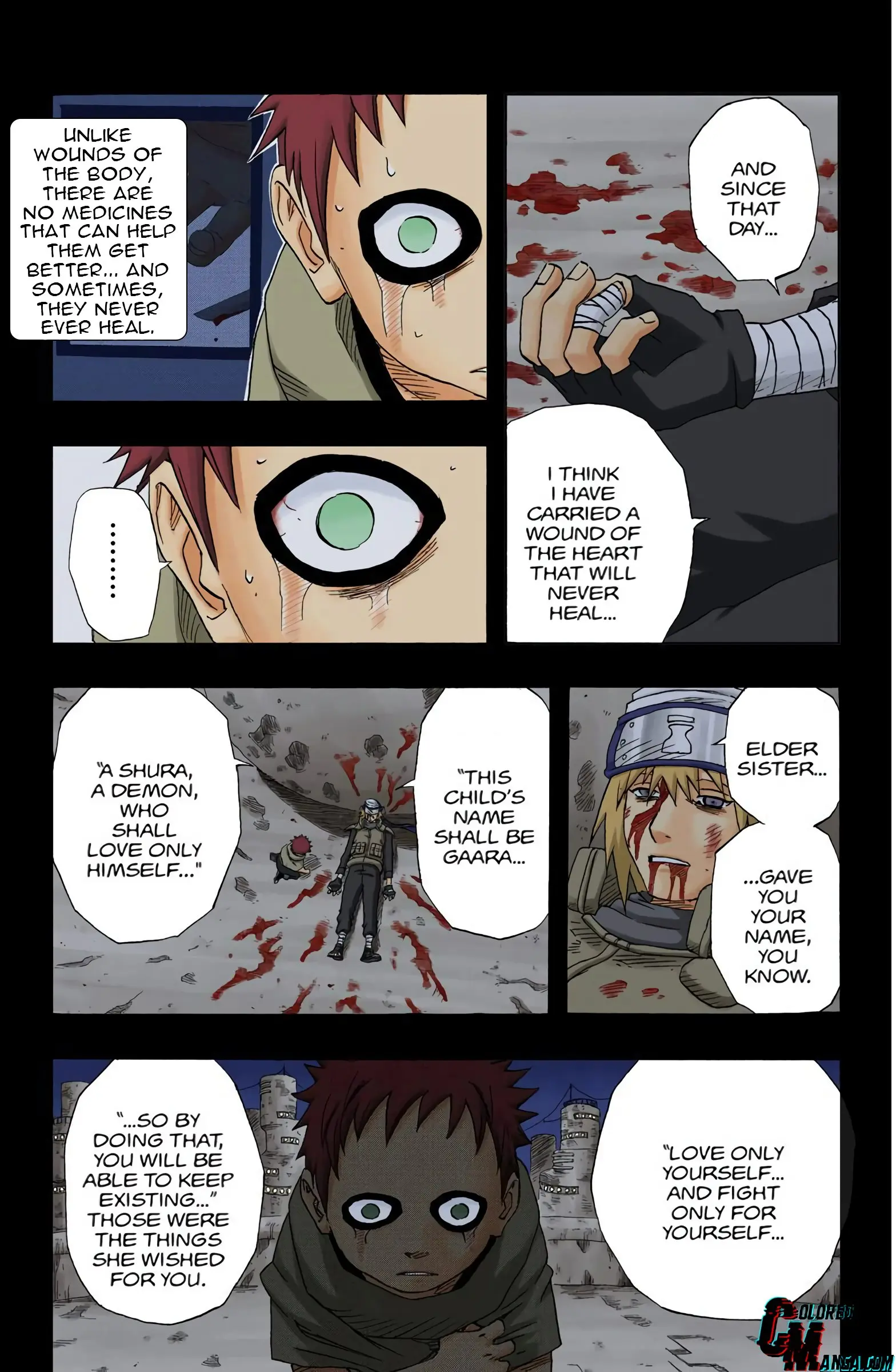 Naruto Colored Manga Online, chapter 131, page 8