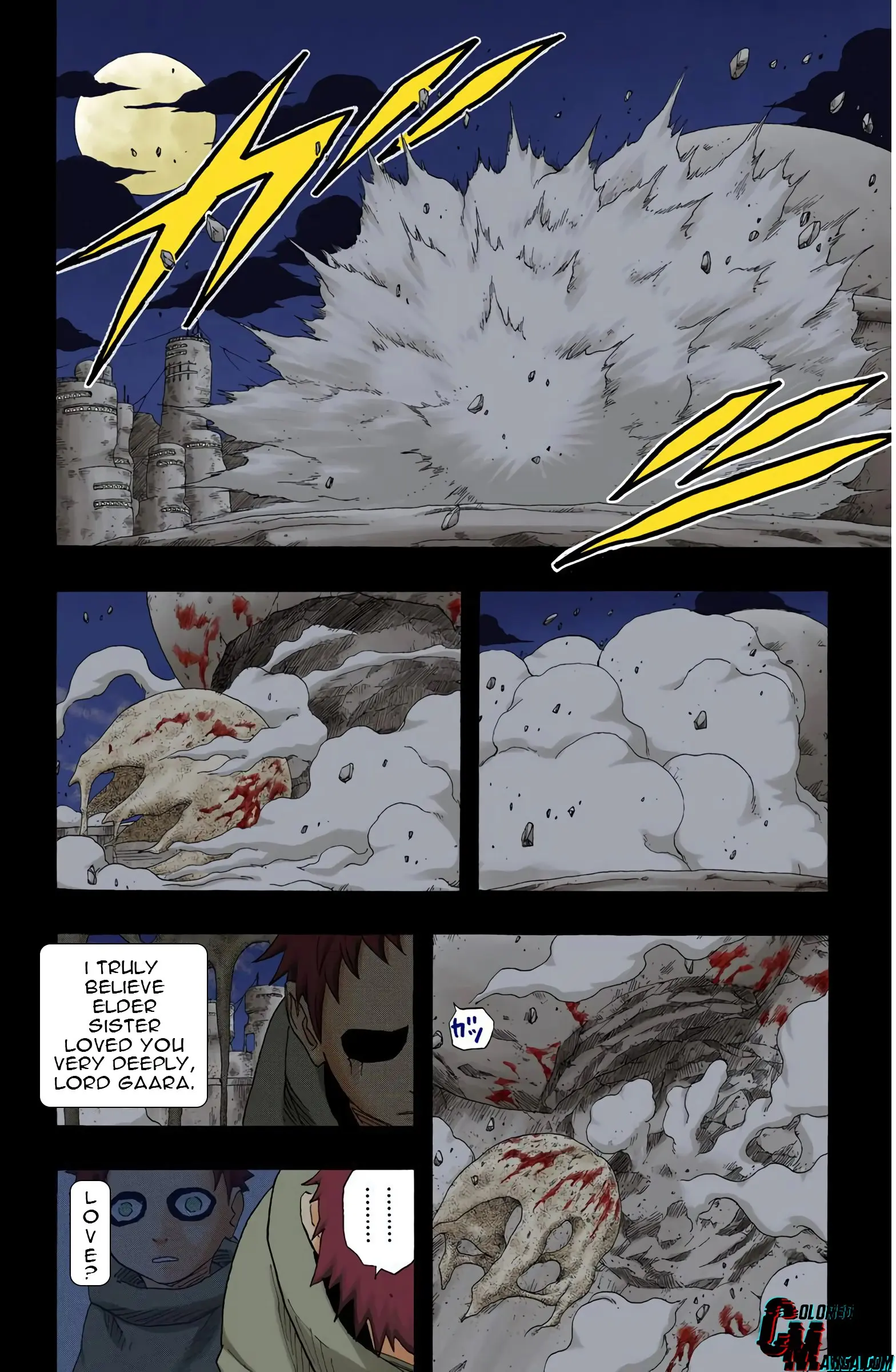 Naruto Colored Manga Online, chapter 131, page 10