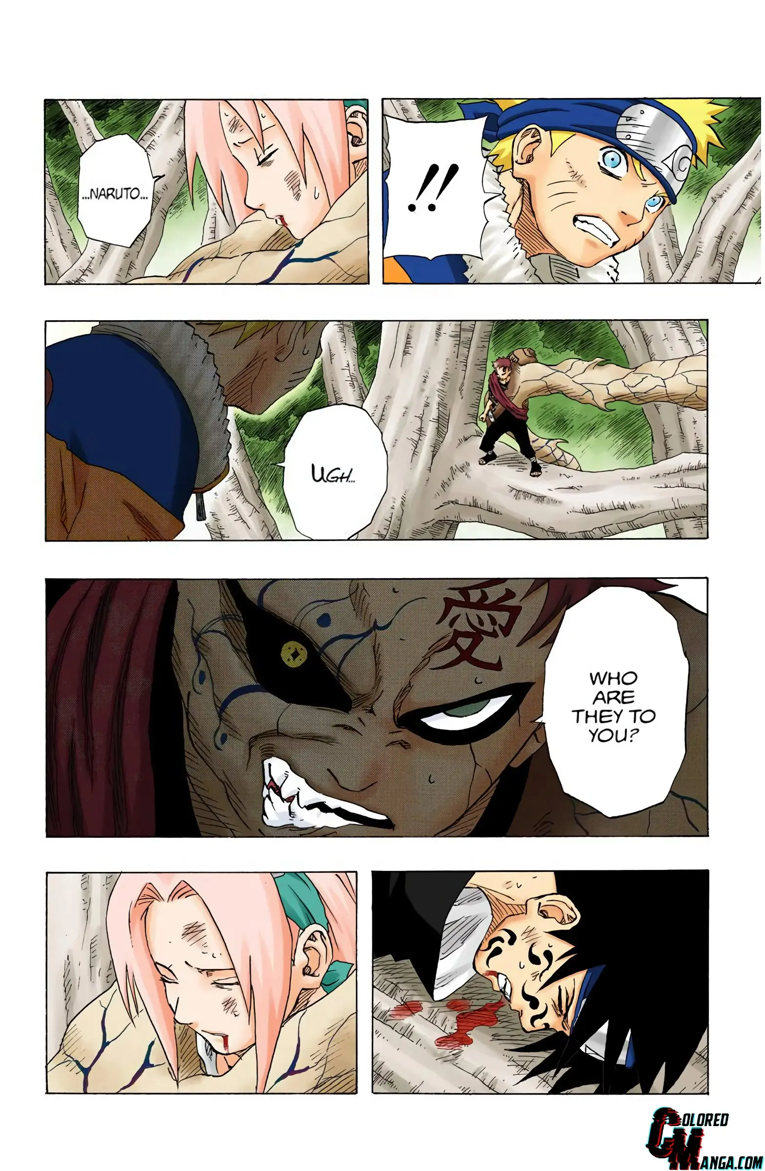 Naruto Colored Manga Online, chapter 131, page 14