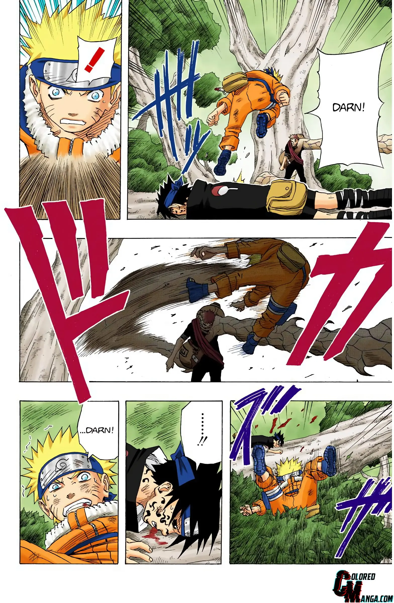 Naruto Colored Manga Online, chapter 131, page 16