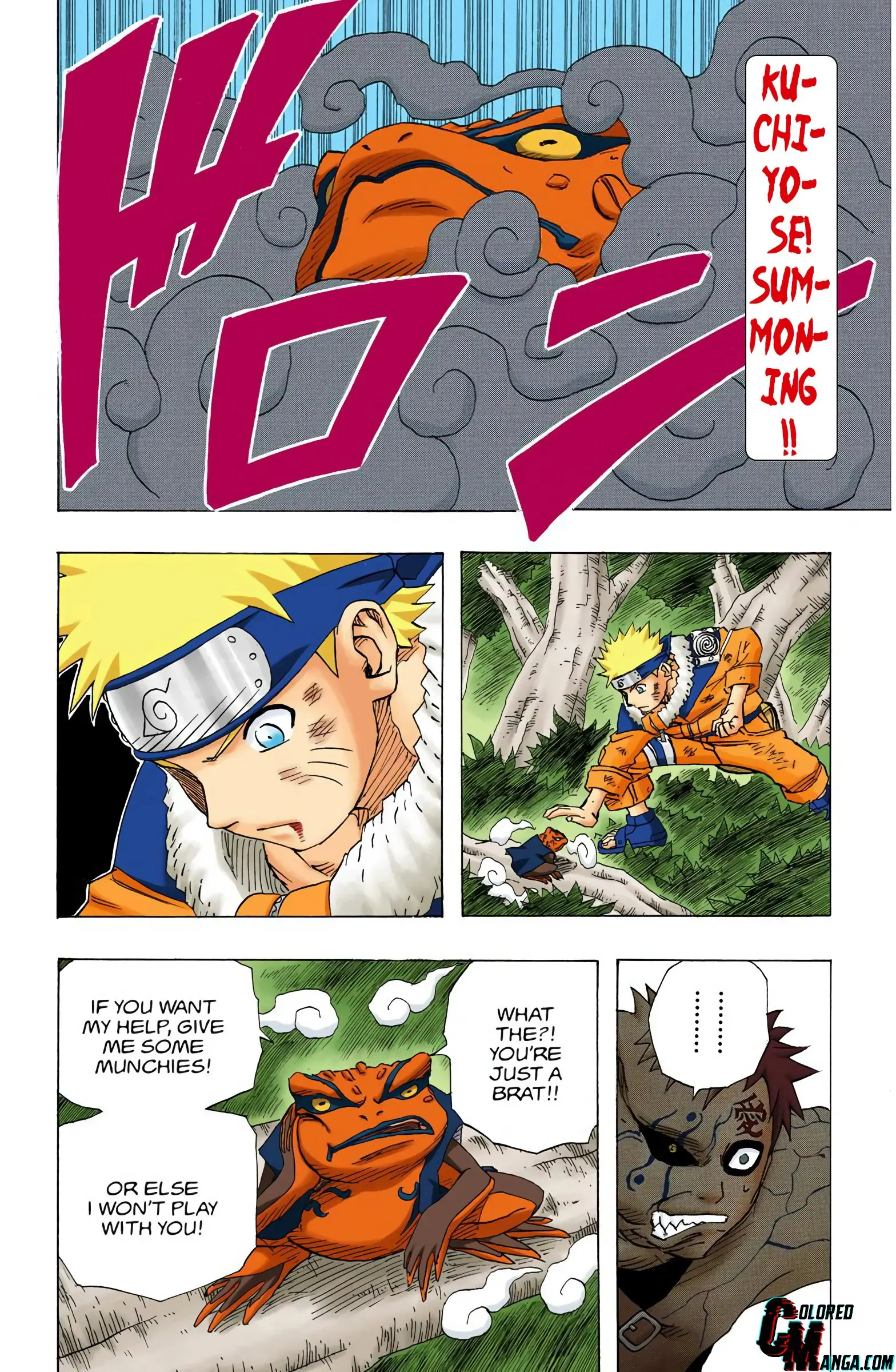 Naruto Colored Manga Online, chapter 131, page 18