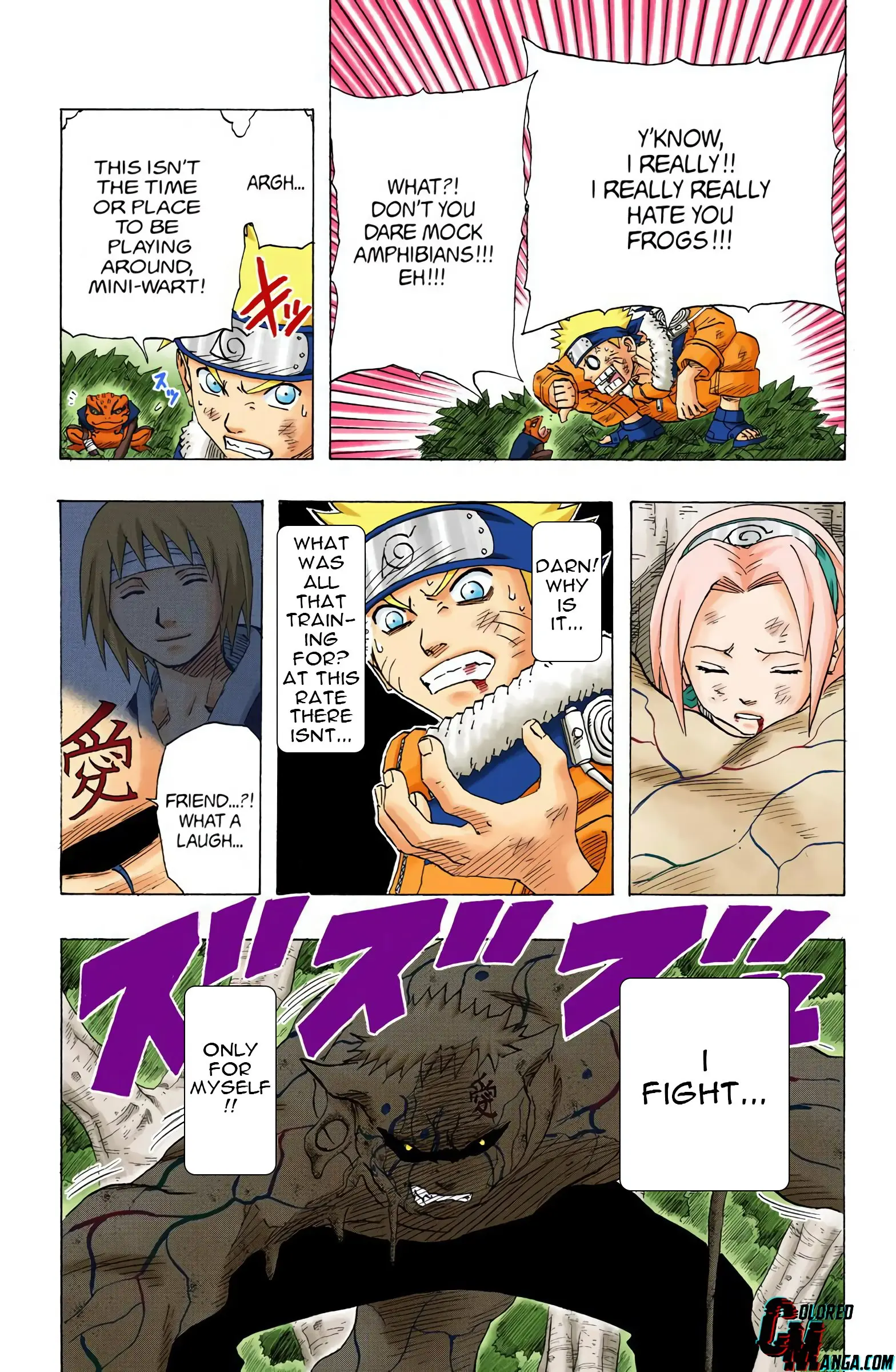 Naruto Colored Manga Online, chapter 131, page 19