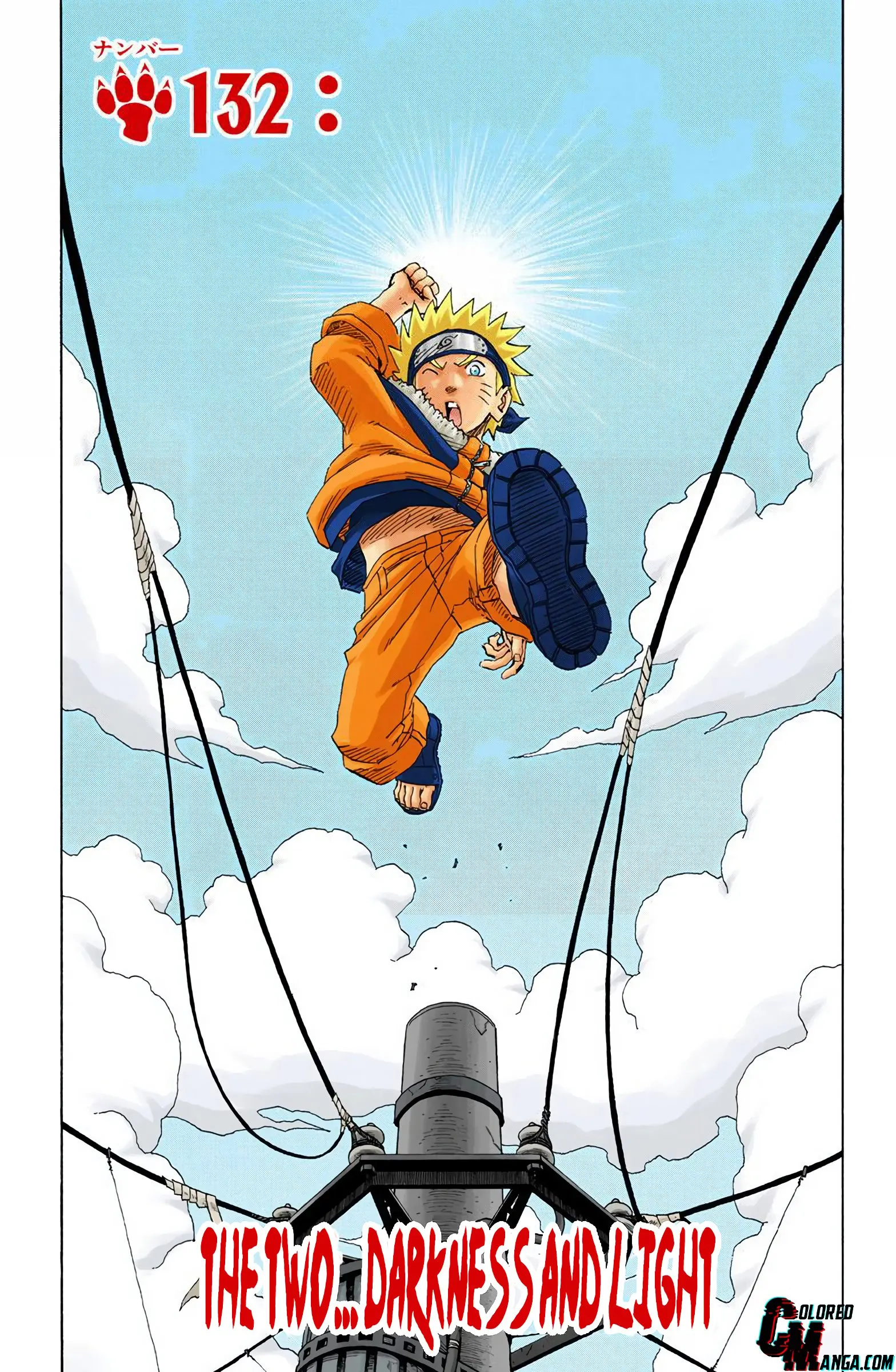 Naruto Colored Manga Online, chapter 132, page 1