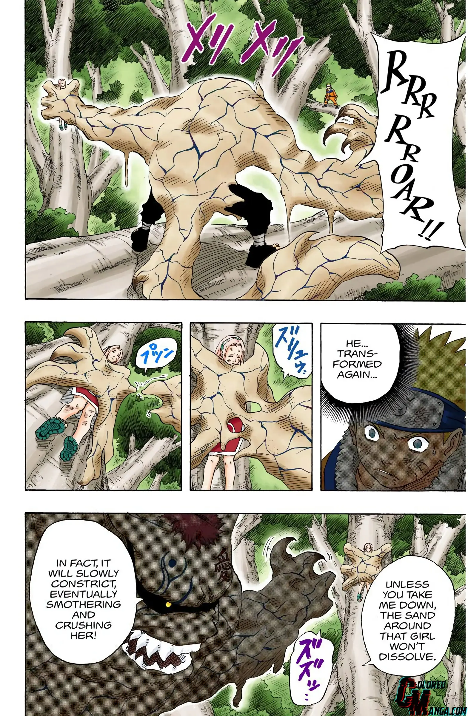 Naruto Colored Manga Online, chapter 132, page 2