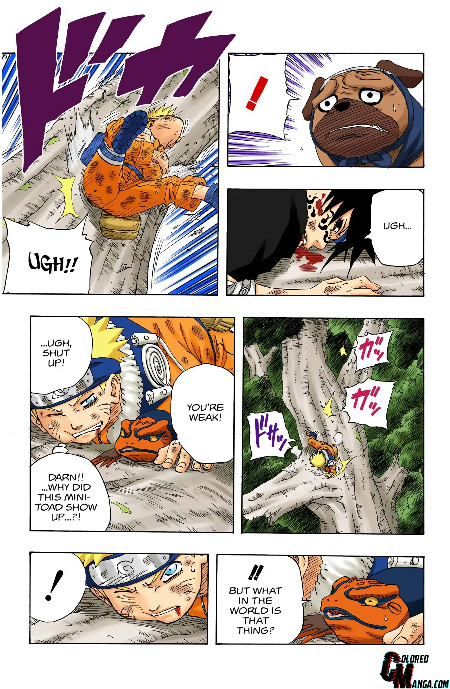 Naruto Colored Manga Online, chapter 132, page 5