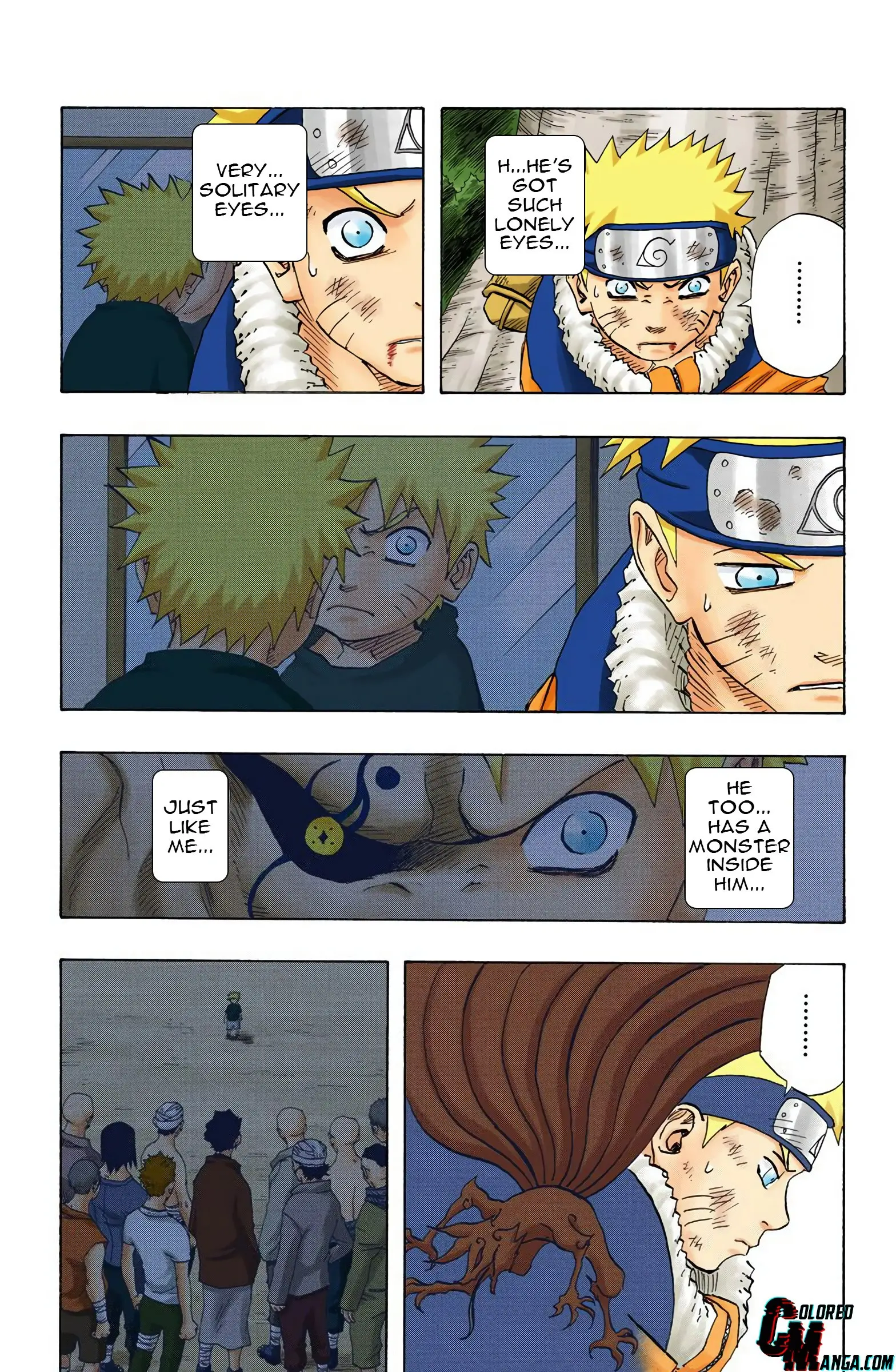 Naruto Colored Manga Online, chapter 132, page 7