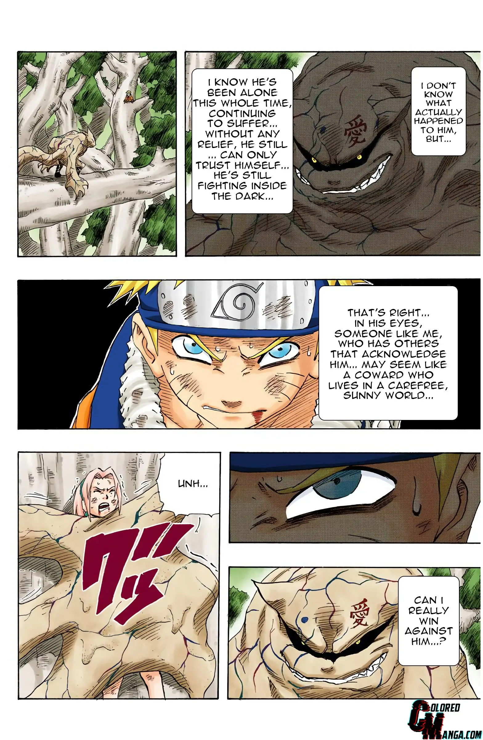 Naruto Colored Manga Online, chapter 132, page 12
