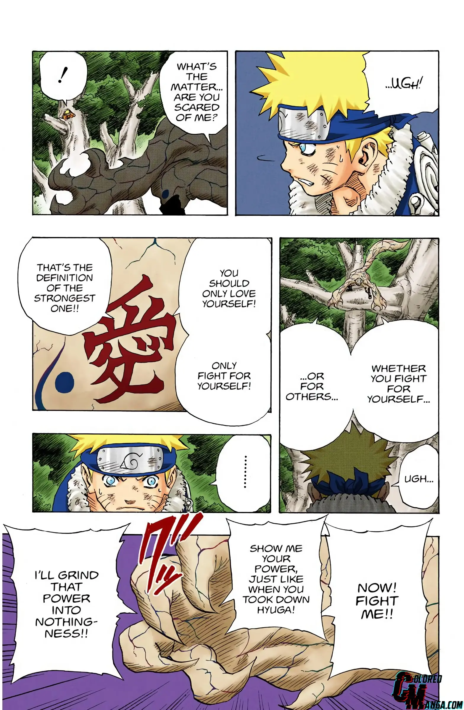 Naruto Colored Manga Online, chapter 132, page 13