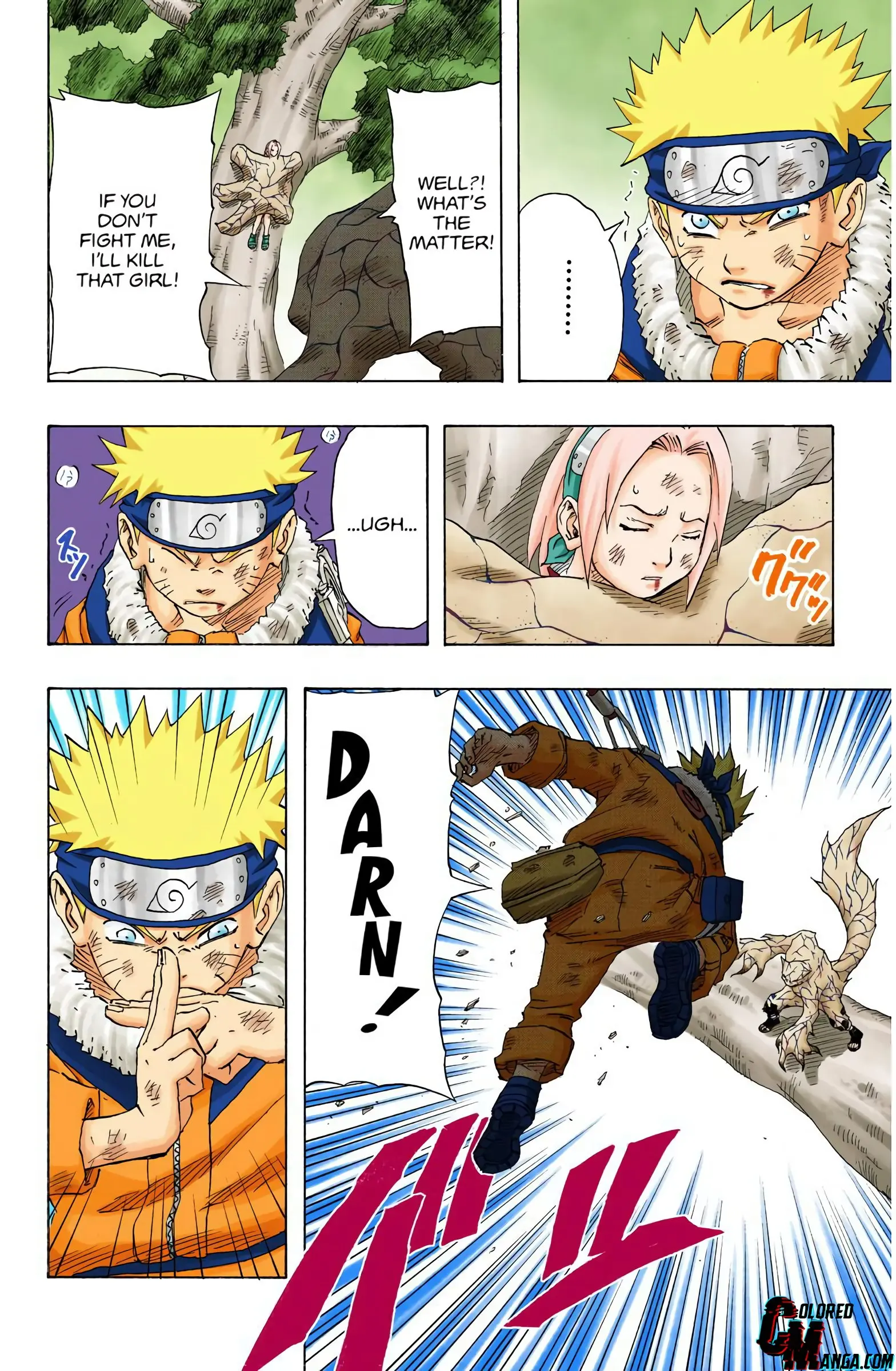 Naruto Colored Manga Online, chapter 132, page 14