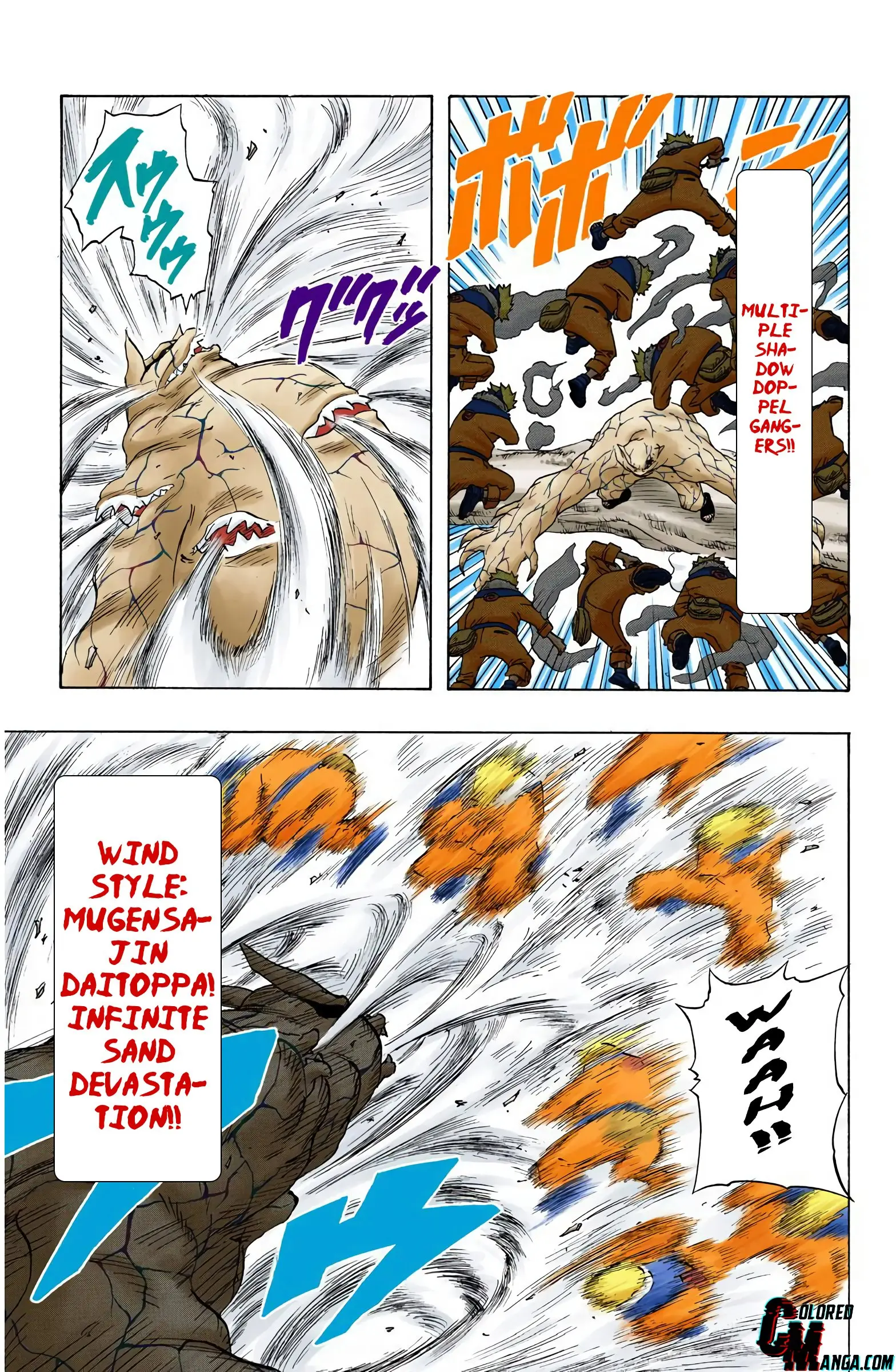 Naruto Colored Manga Online, chapter 132, page 15