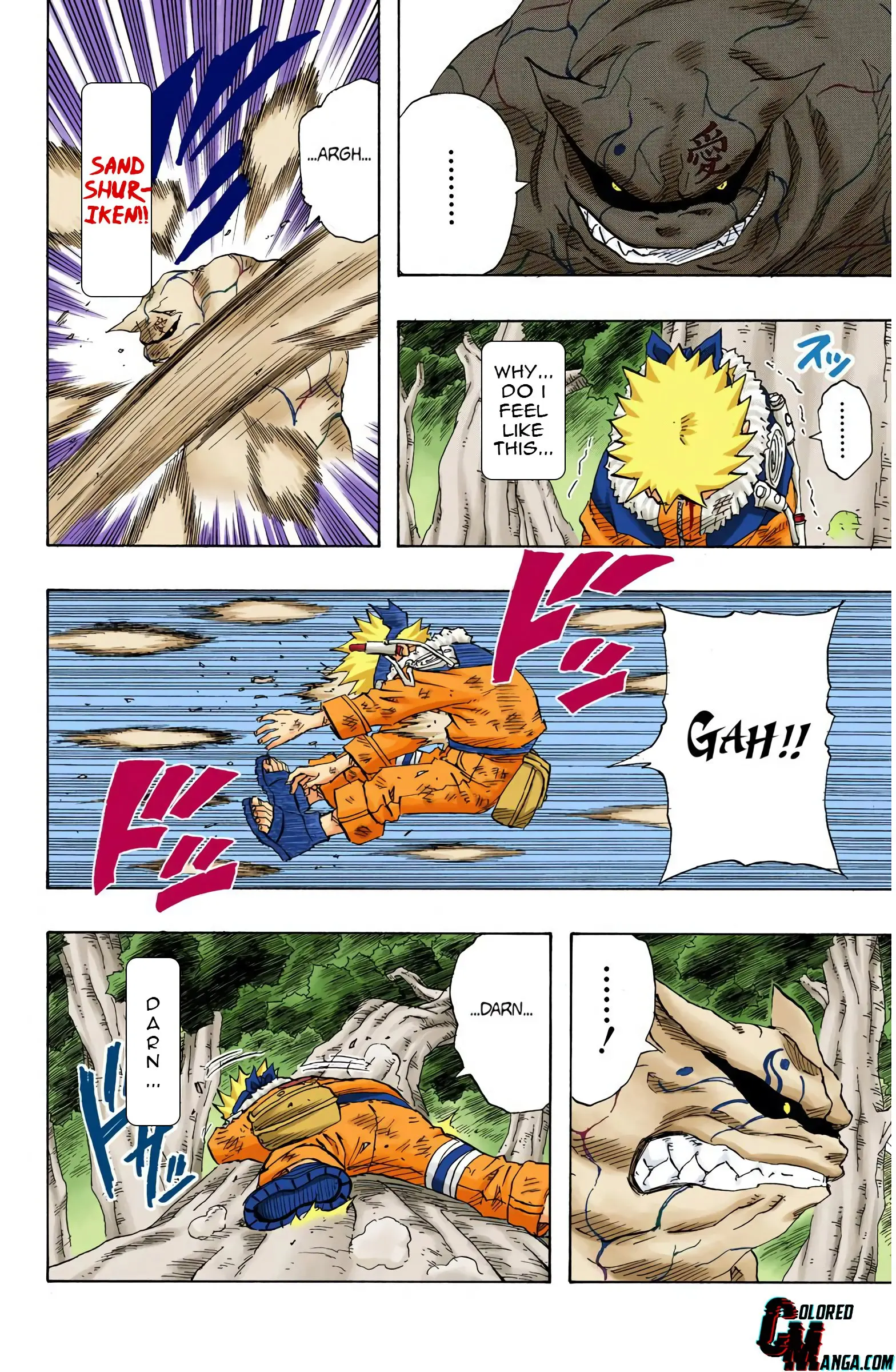 Naruto Colored Manga Online, chapter 132, page 18