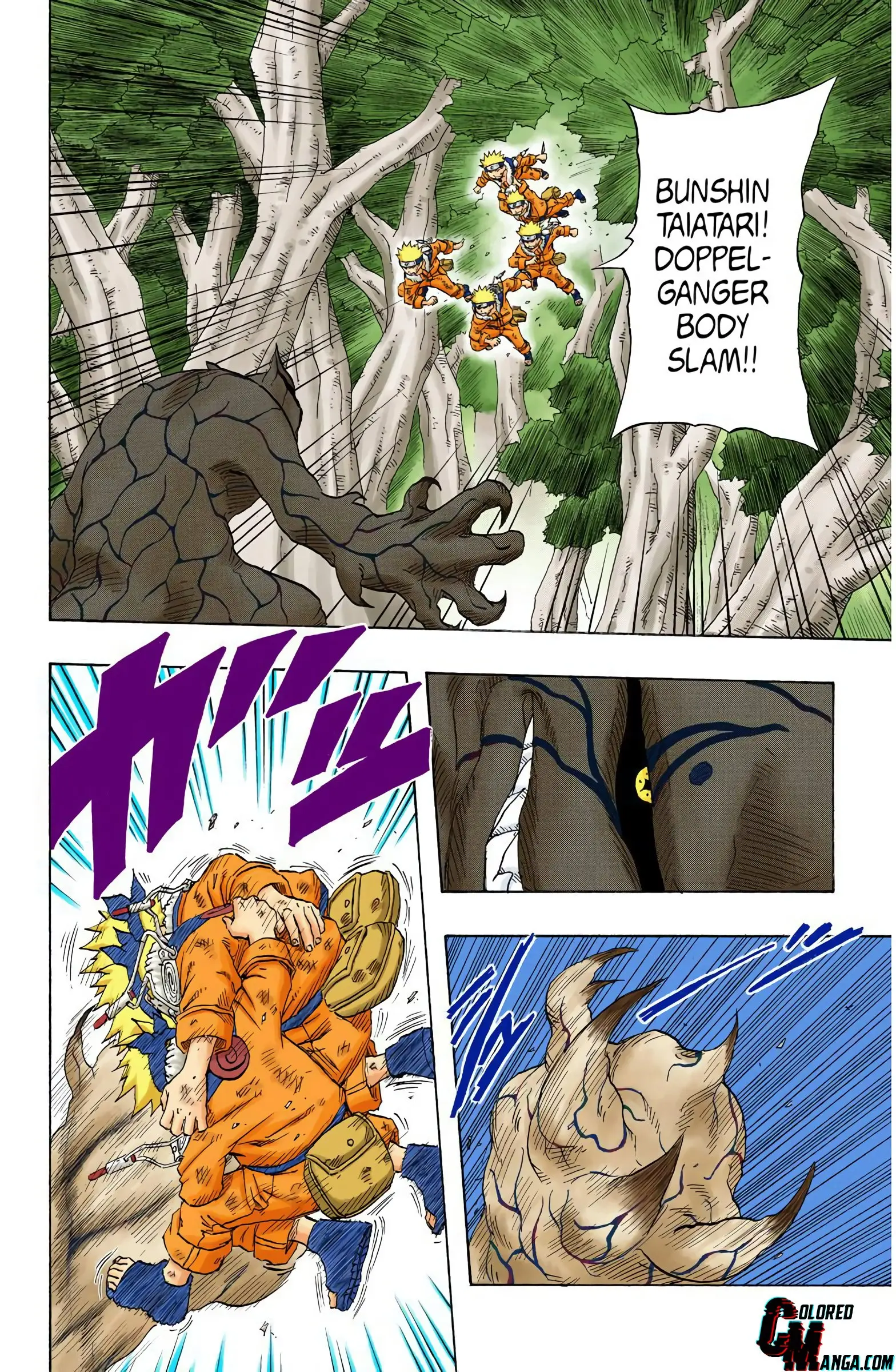 Naruto Colored Manga Online, chapter 133, page 4