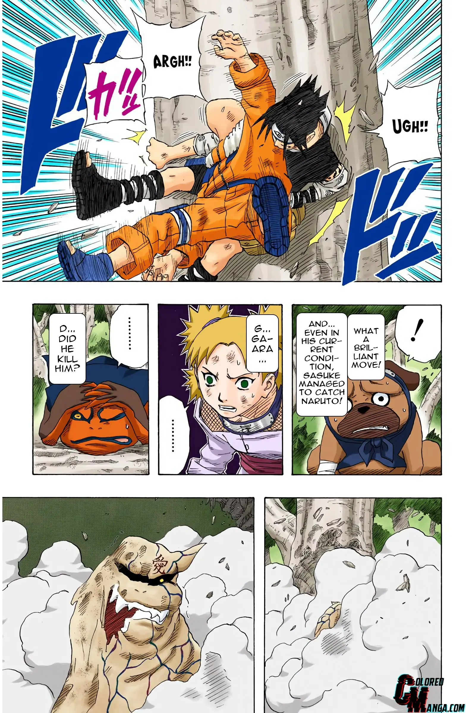 Naruto Colored Manga Online, chapter 133, page 9