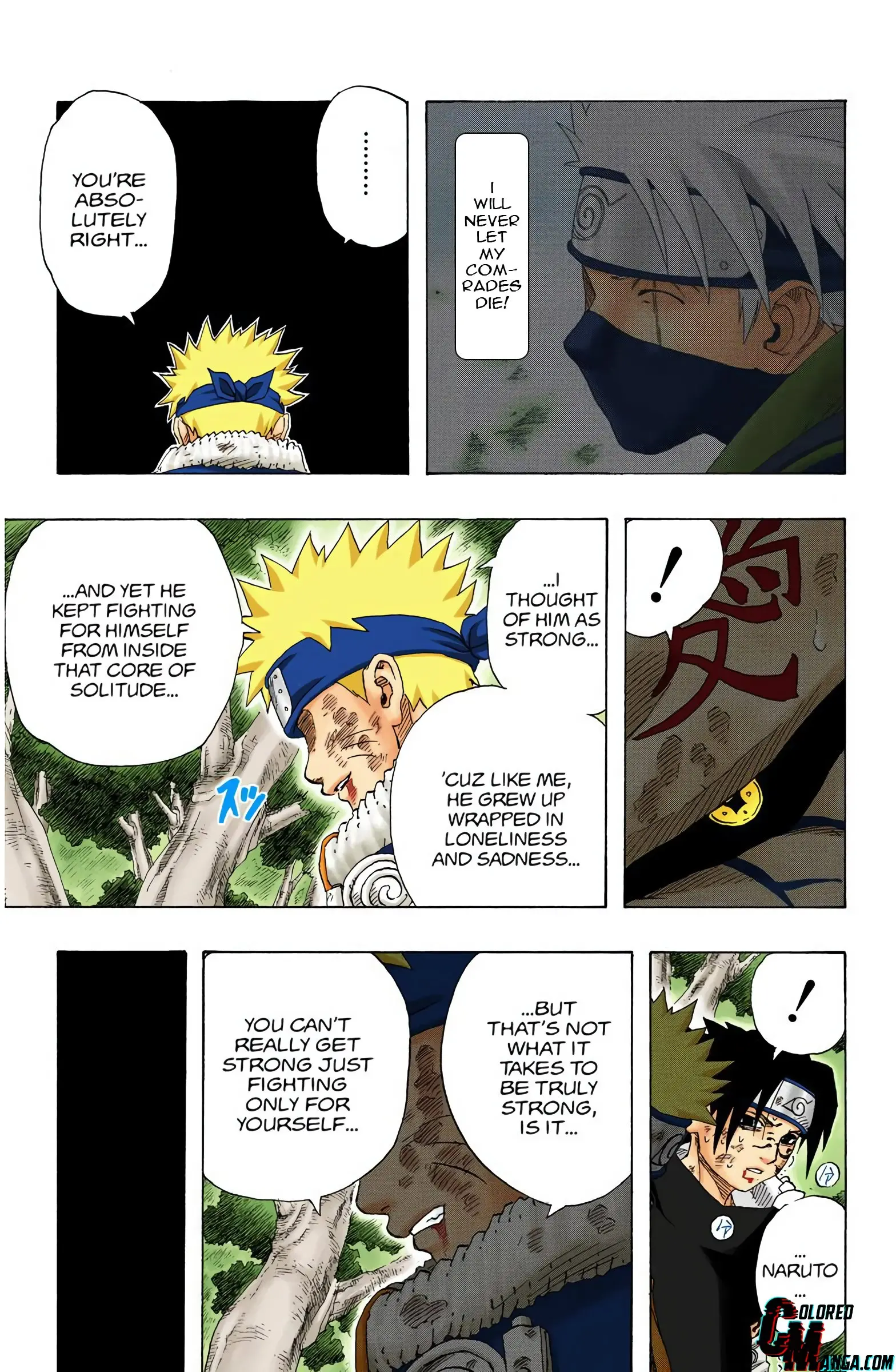 Naruto Colored Manga Online, chapter 133, page 13