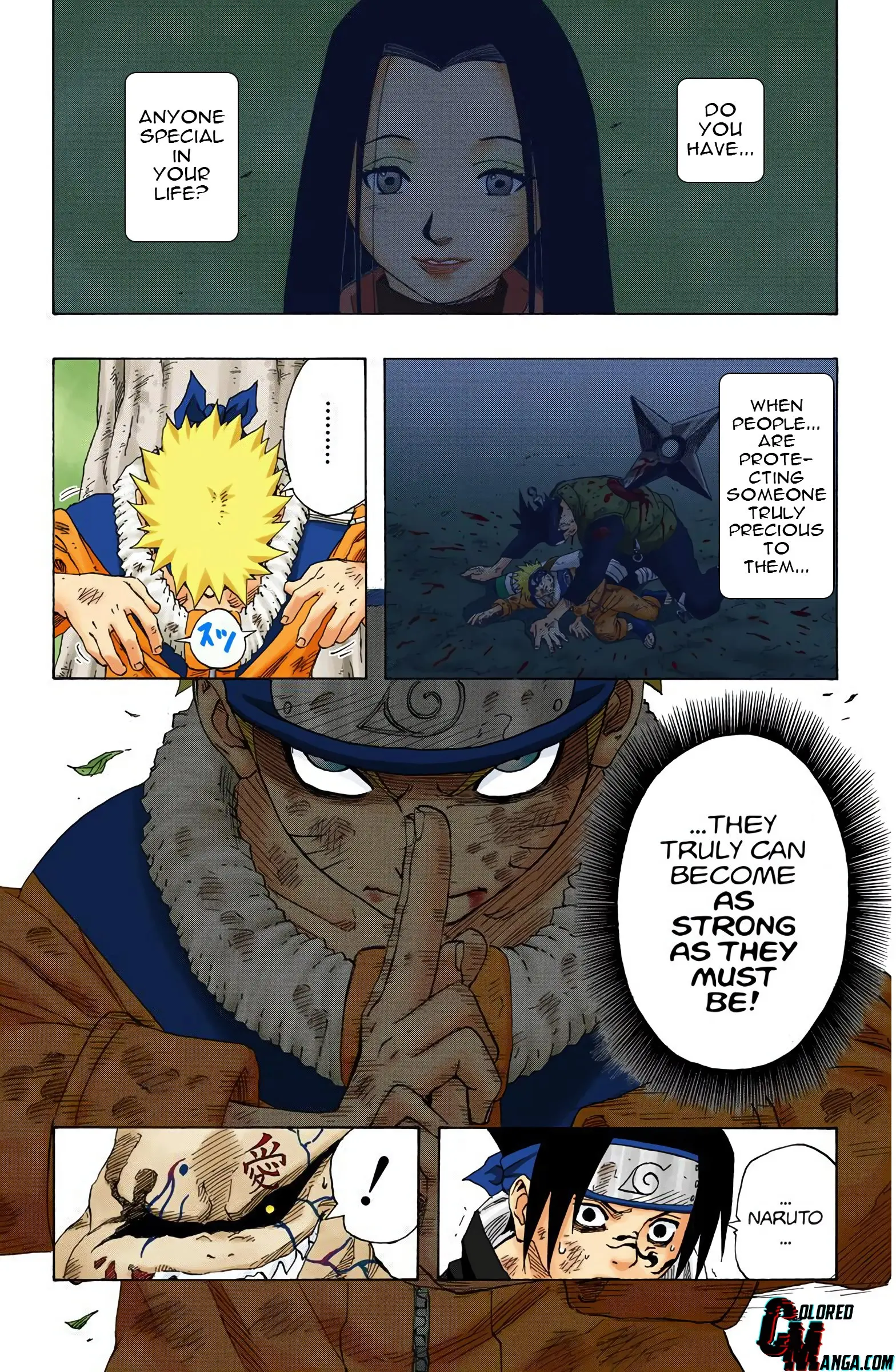Naruto Colored Manga Online, chapter 133, page 14