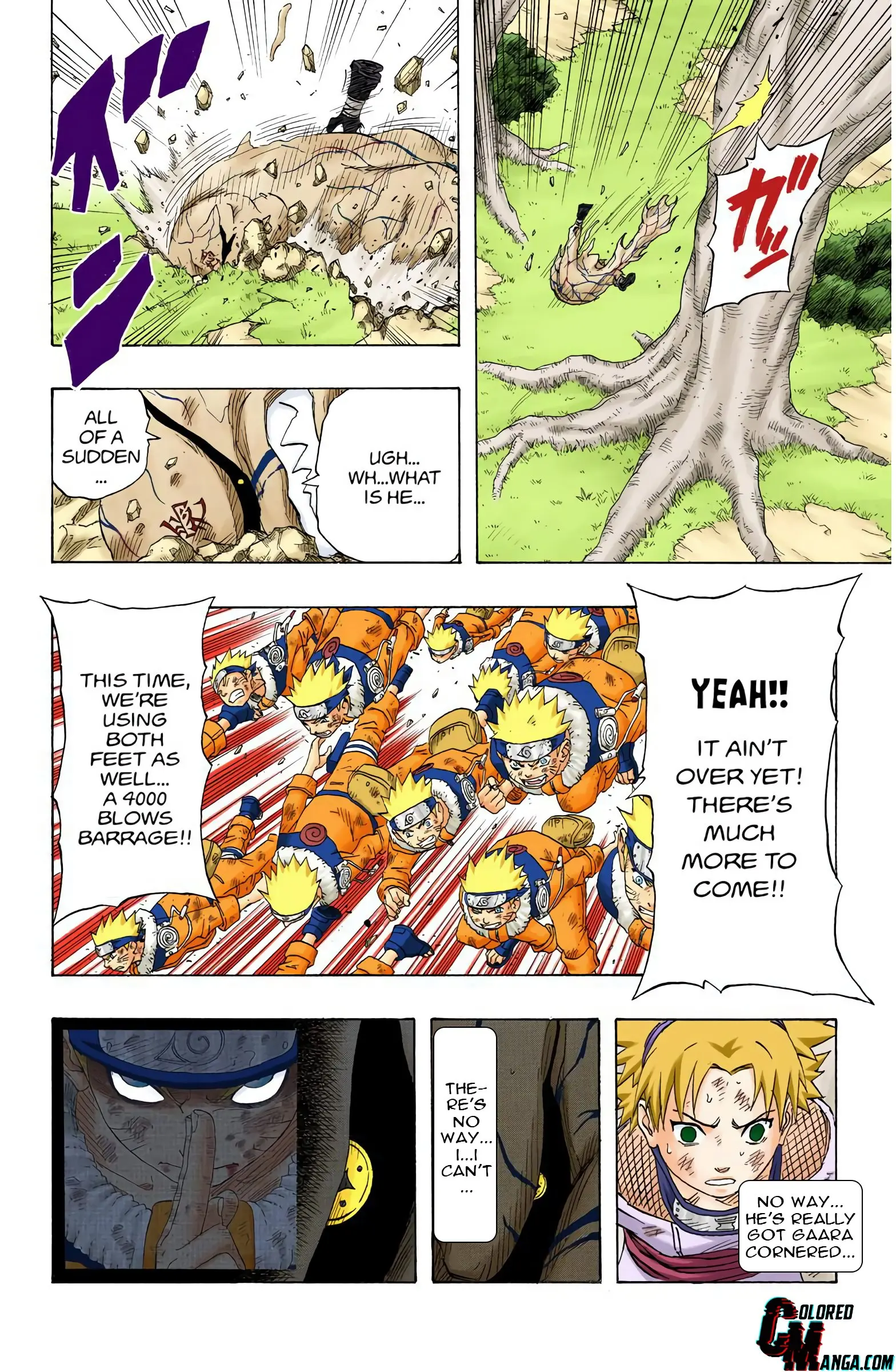 Naruto Colored Manga Online, chapter 134, page 8