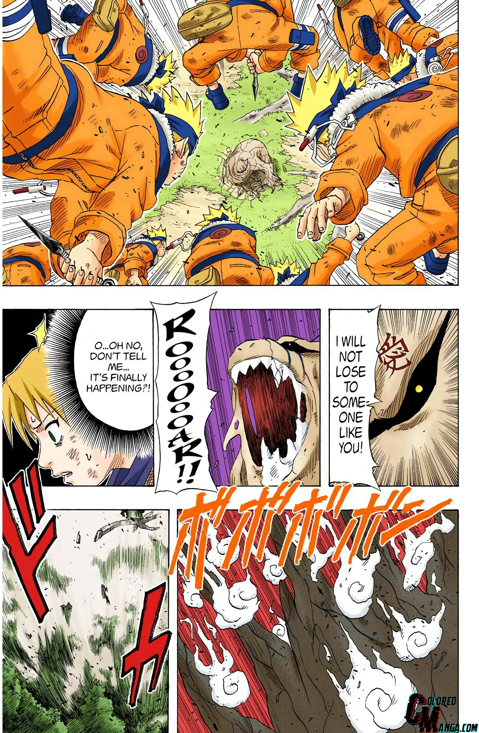 Naruto Colored Manga Online, chapter 134, page 9