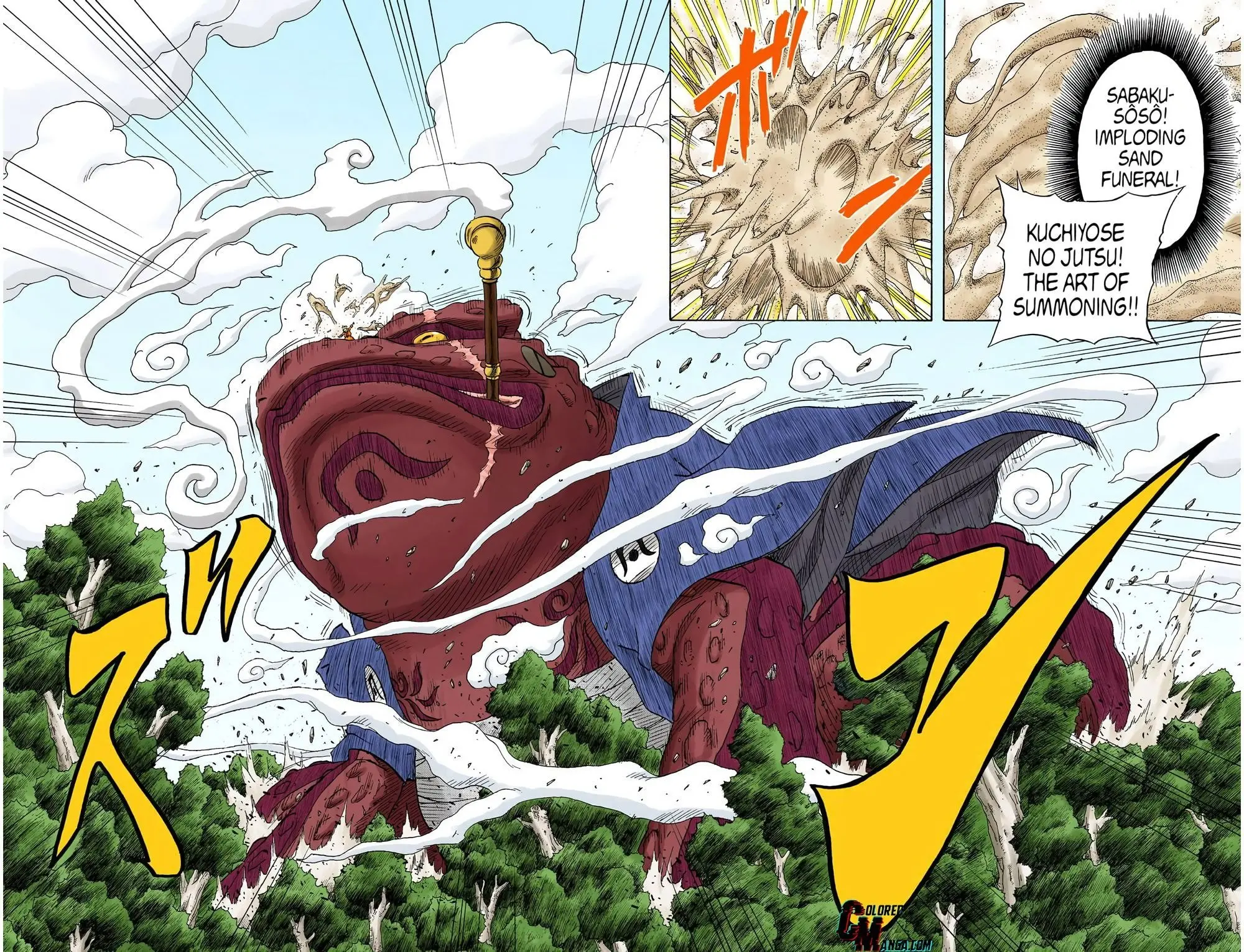 Naruto Colored Manga Online, chapter 134, page 14