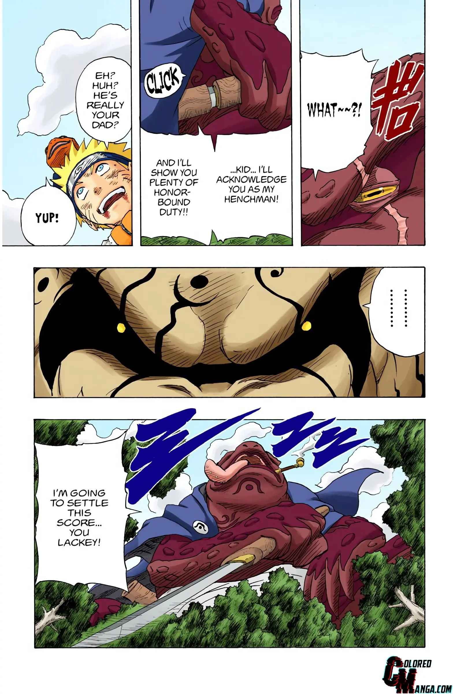 Naruto Colored Manga Online, chapter 134, page 18