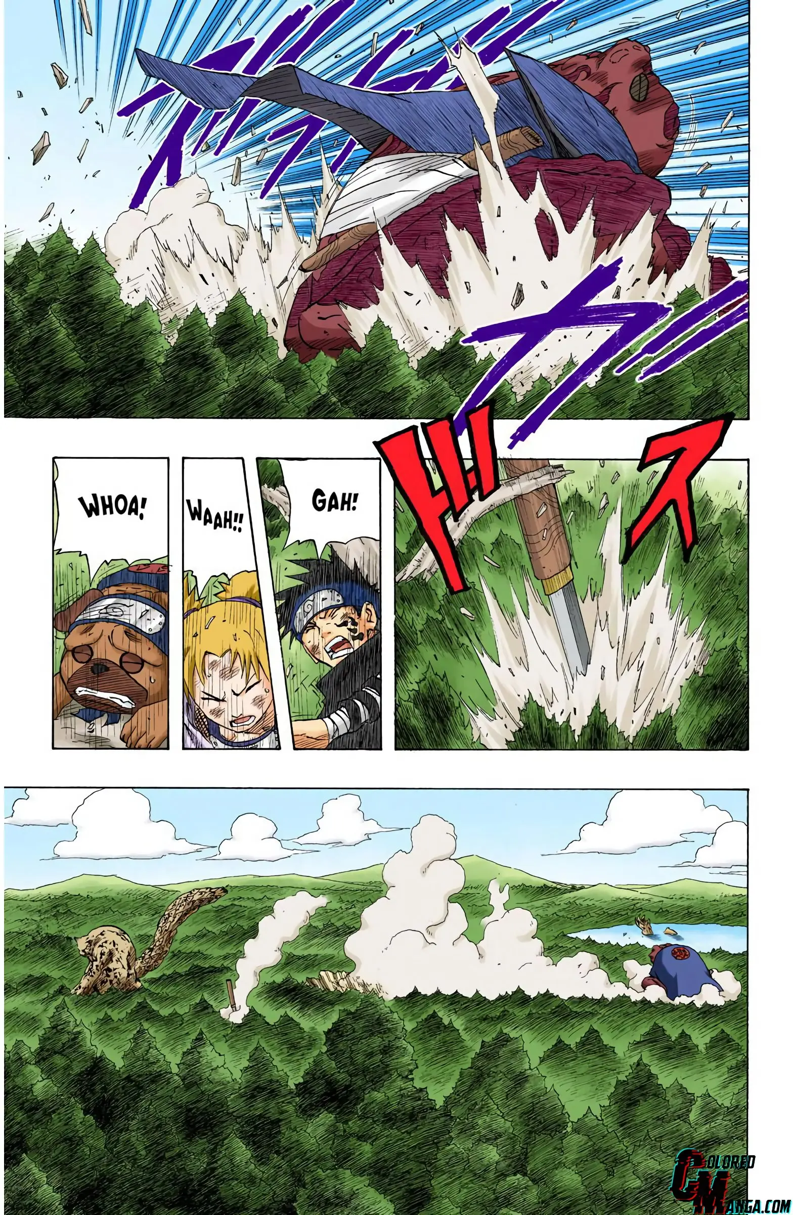 Naruto Colored Manga Online, chapter 135, page 5