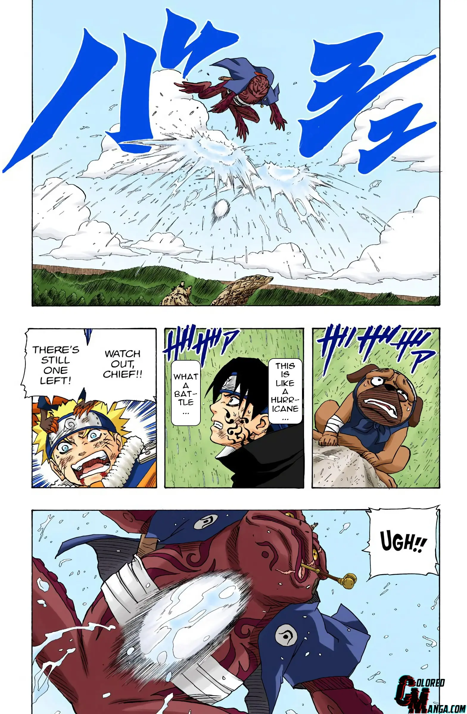 Naruto Colored Manga Online, chapter 135, page 13