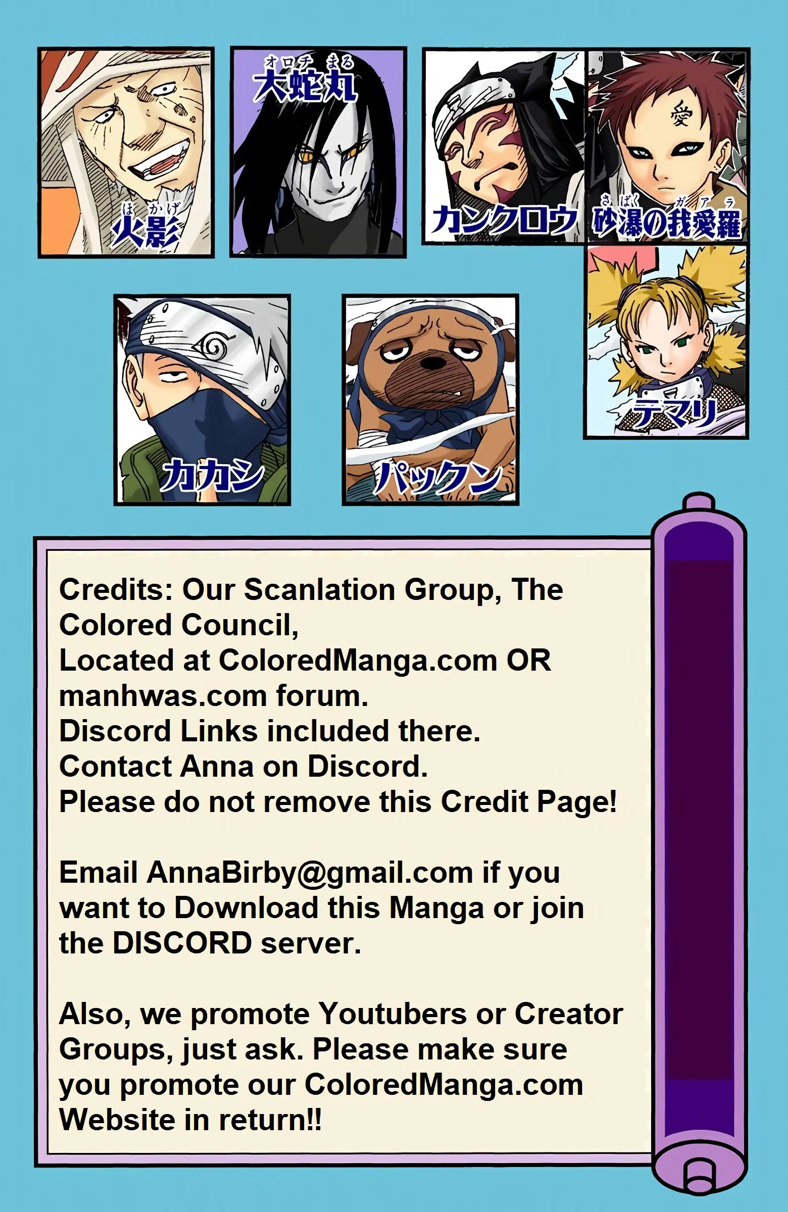 Naruto Colored Manga Online, chapter 136, page 5