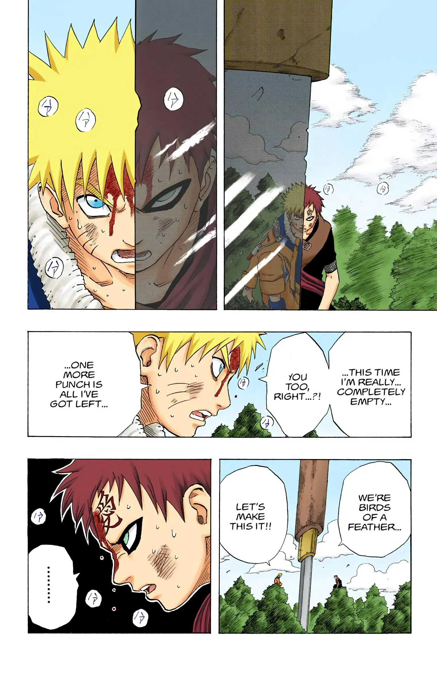Naruto Colored Manga Online, chapter 136, page 21