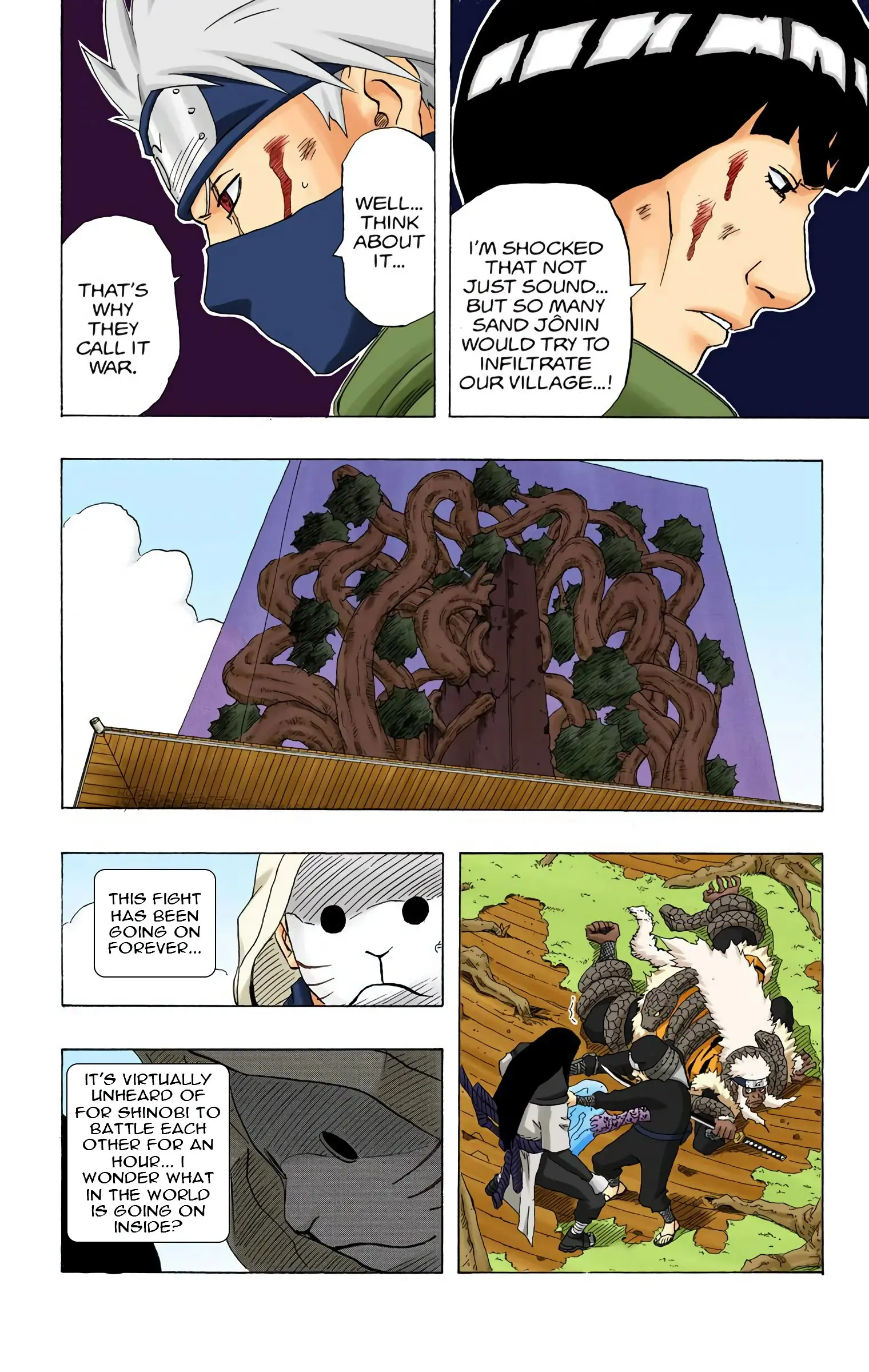 Naruto Colored Manga Online, chapter 136, page 23