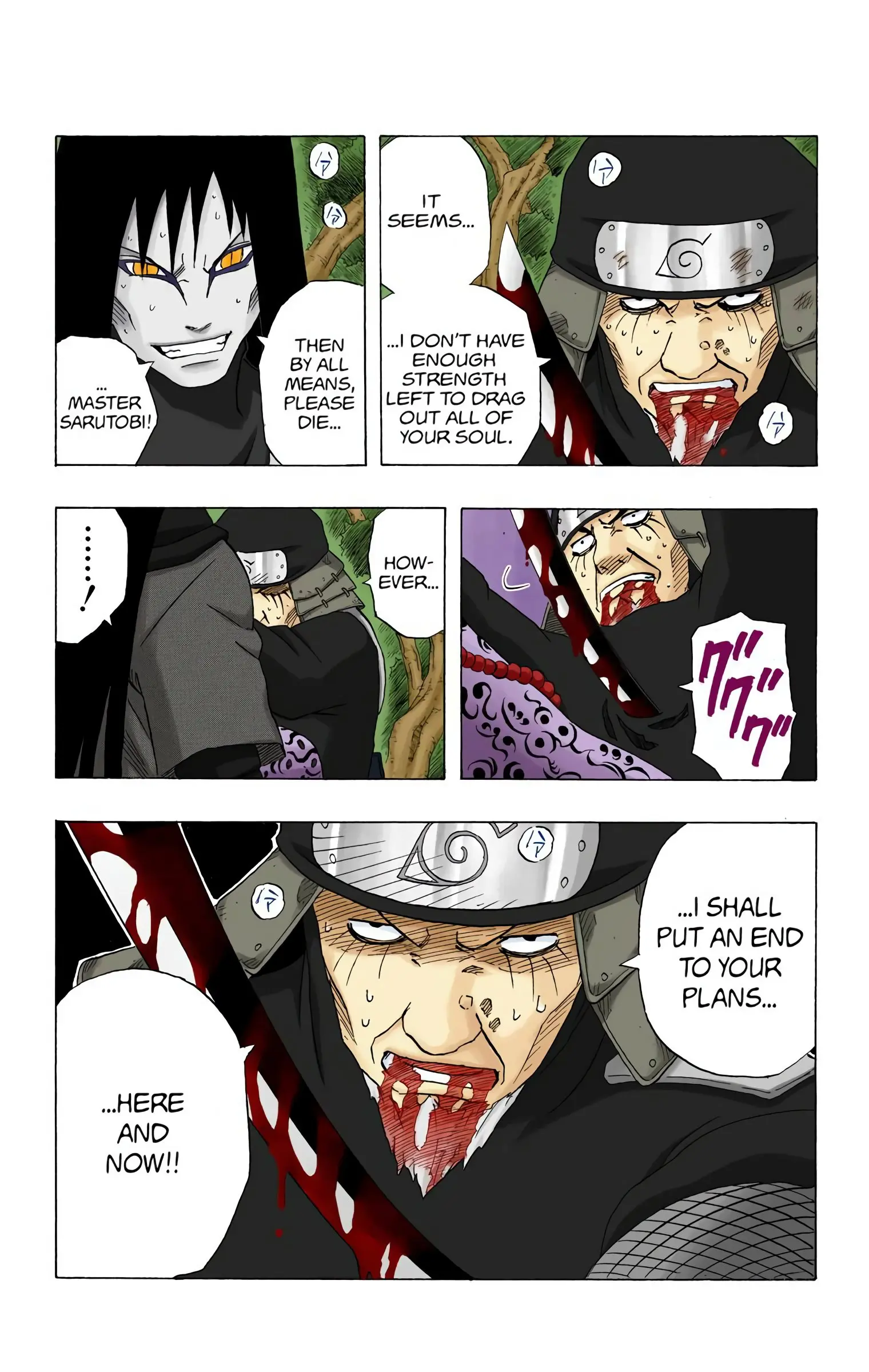 Naruto Colored Manga Online, chapter 136, page 24