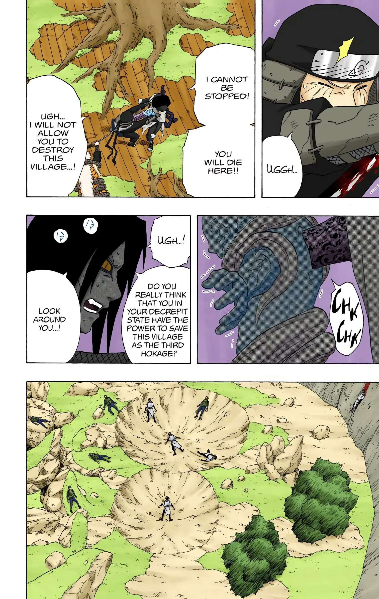 Naruto Colored Manga Online, chapter 137, page 4