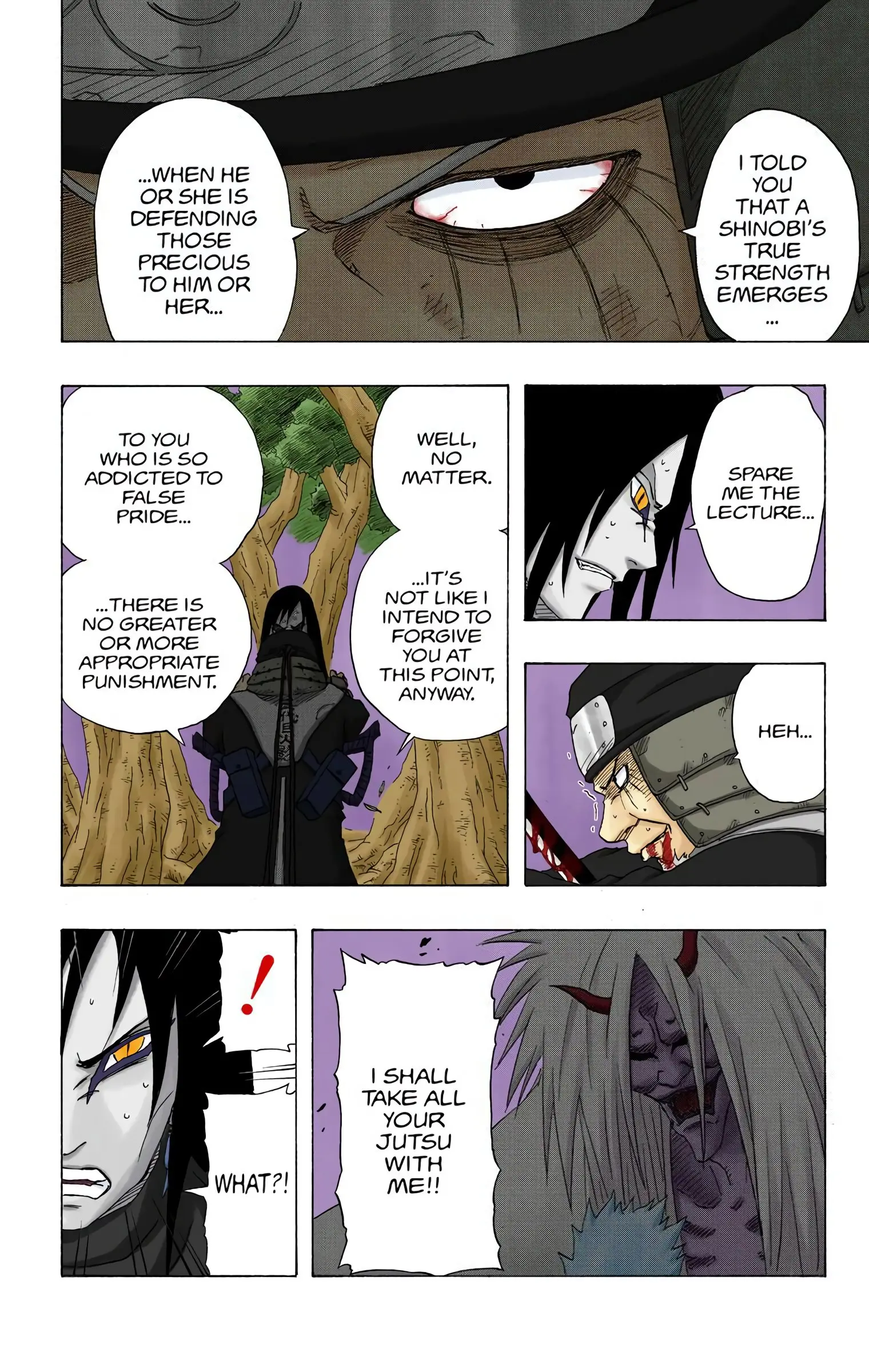 Naruto Colored Manga Online, chapter 137, page 14