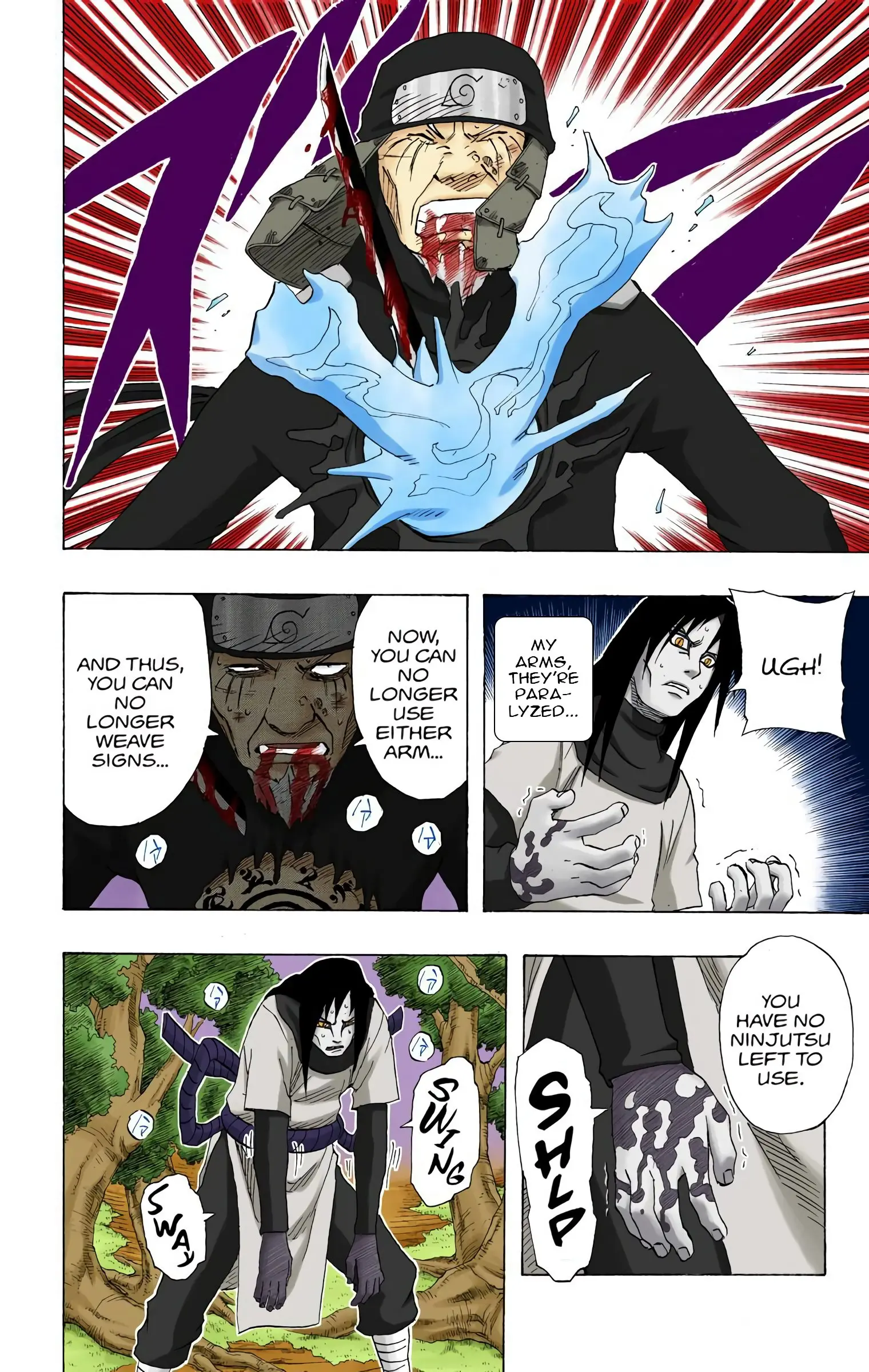 Naruto Colored Manga Online, chapter 137, page 16