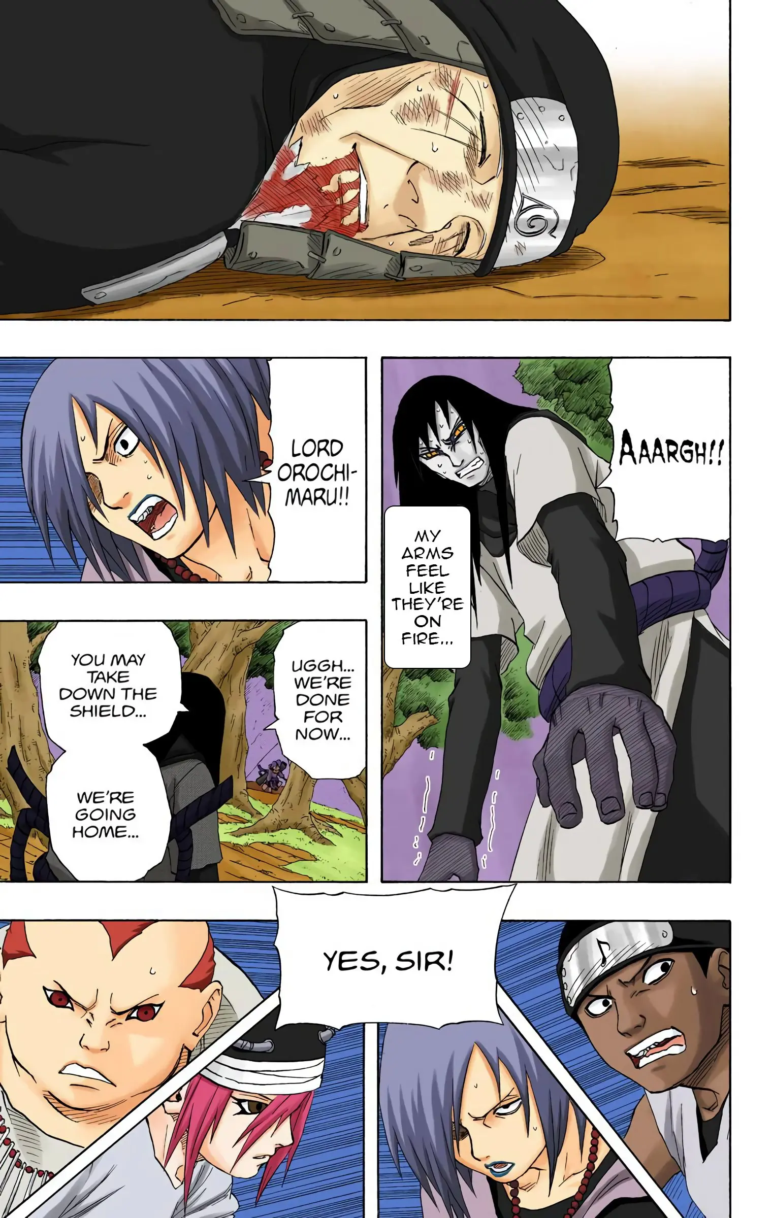 Naruto Colored Manga Online, chapter 138, page 5