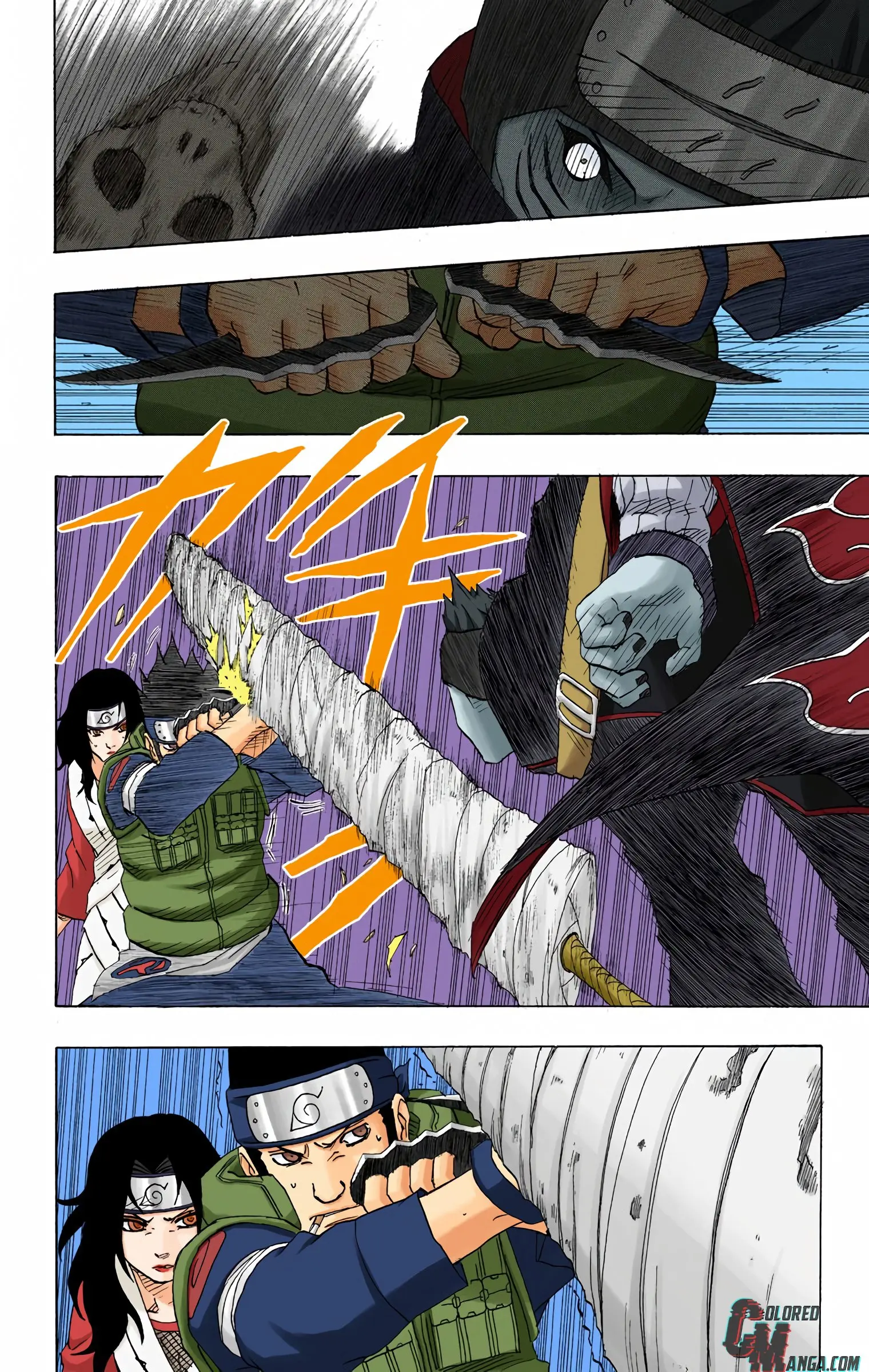 Naruto Colored Manga Online, chapter 141, page 8