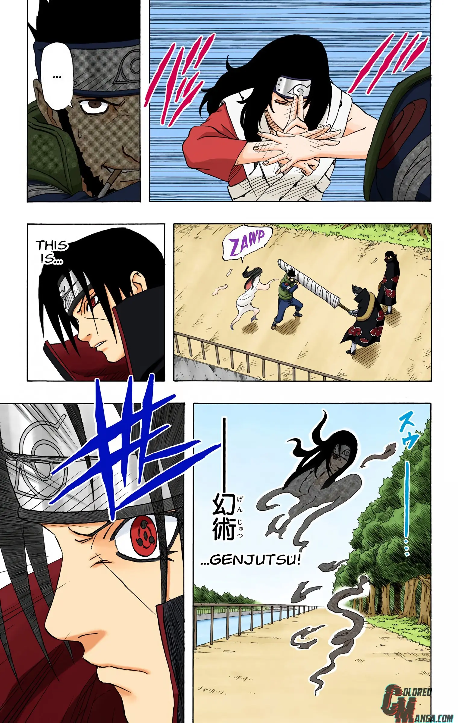 Naruto Colored Manga Online, chapter 141, page 9