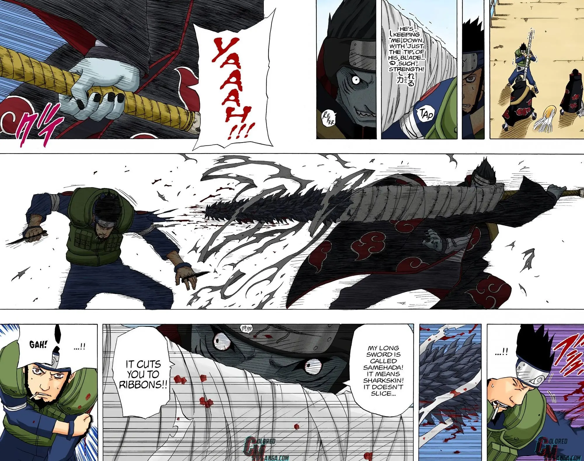 Naruto Colored Manga Online, chapter 141, page 10