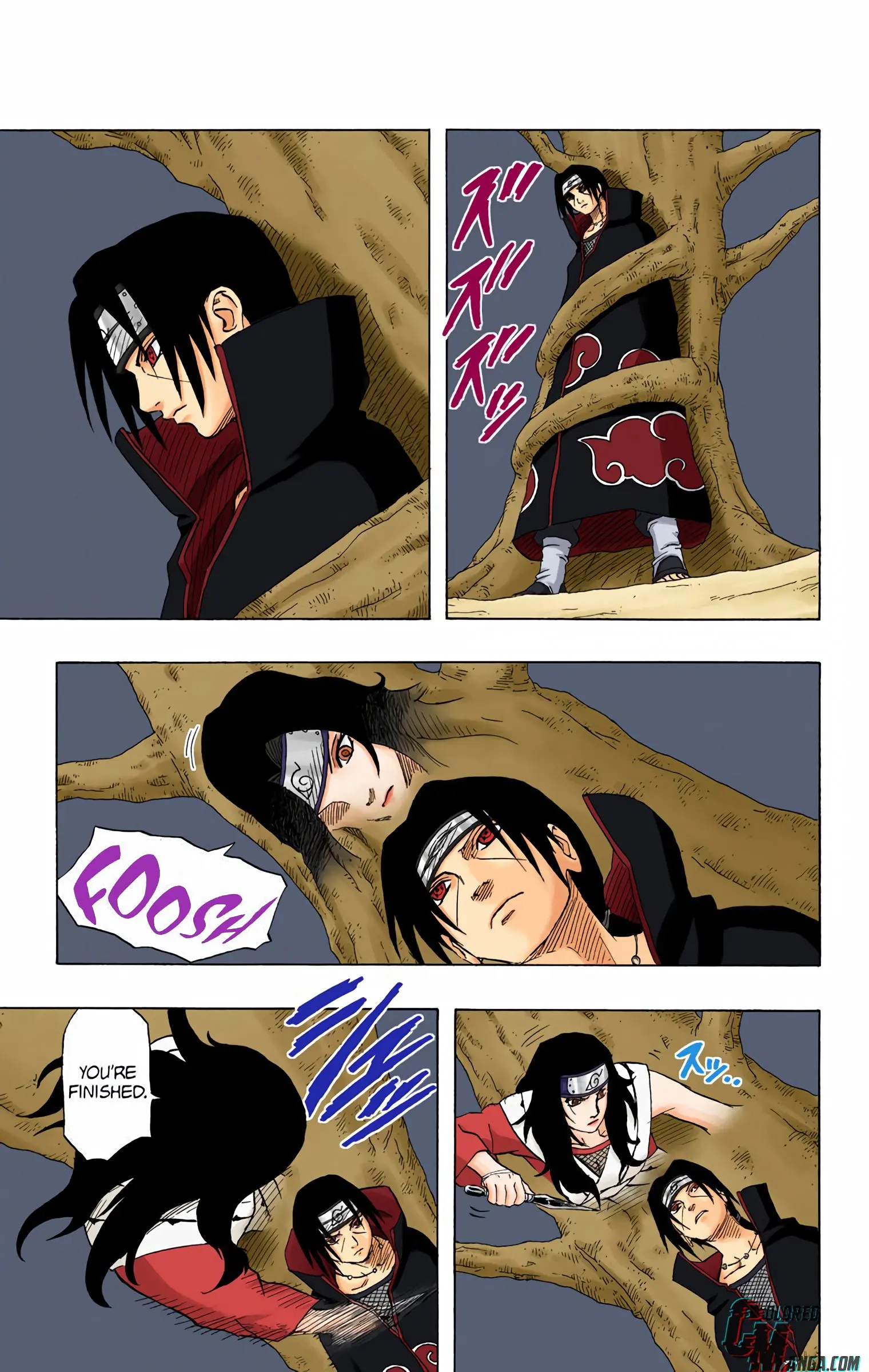 Naruto Colored Manga Online, chapter 141, page 12