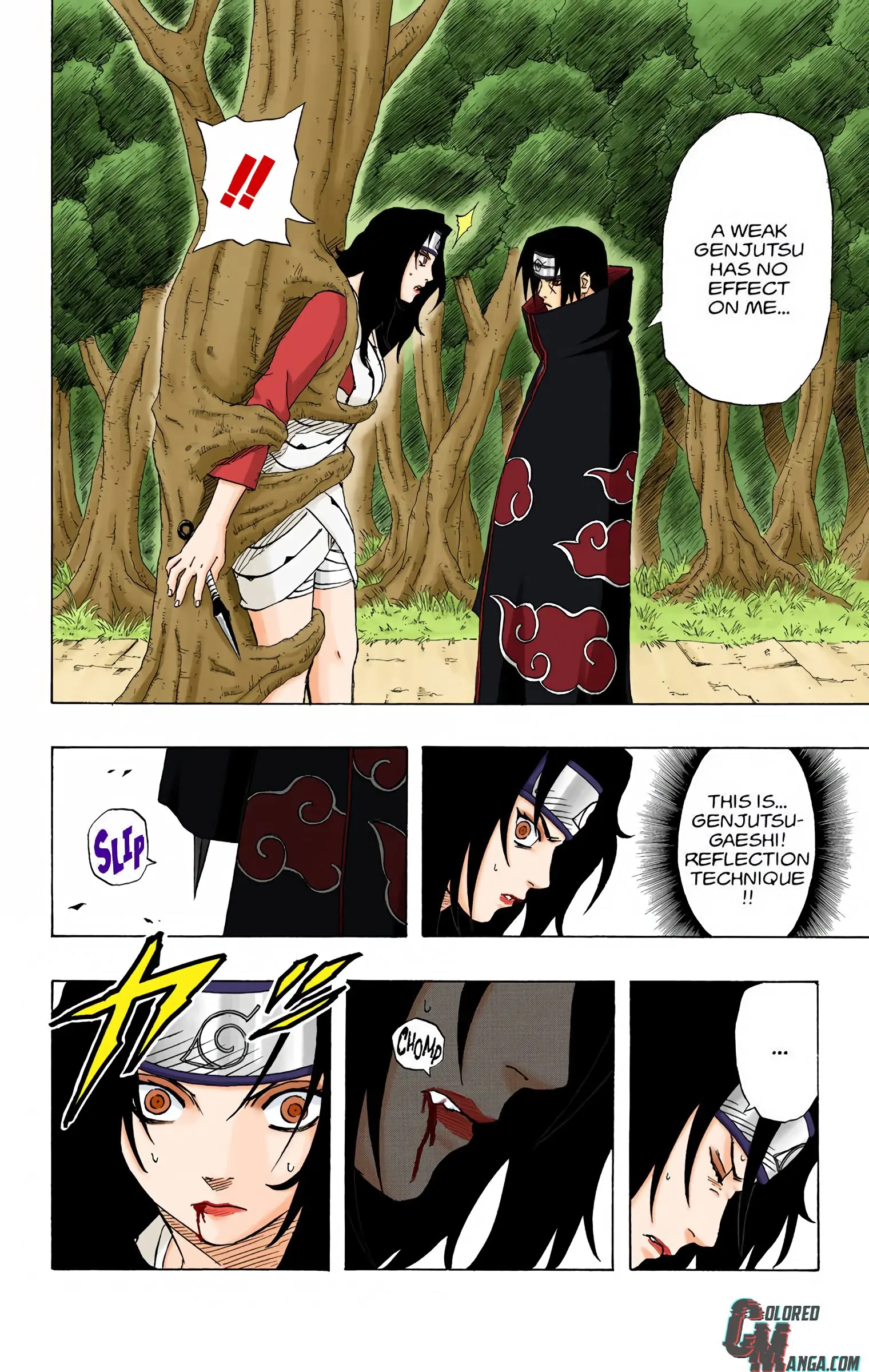 Naruto Colored Manga Online, chapter 141, page 13