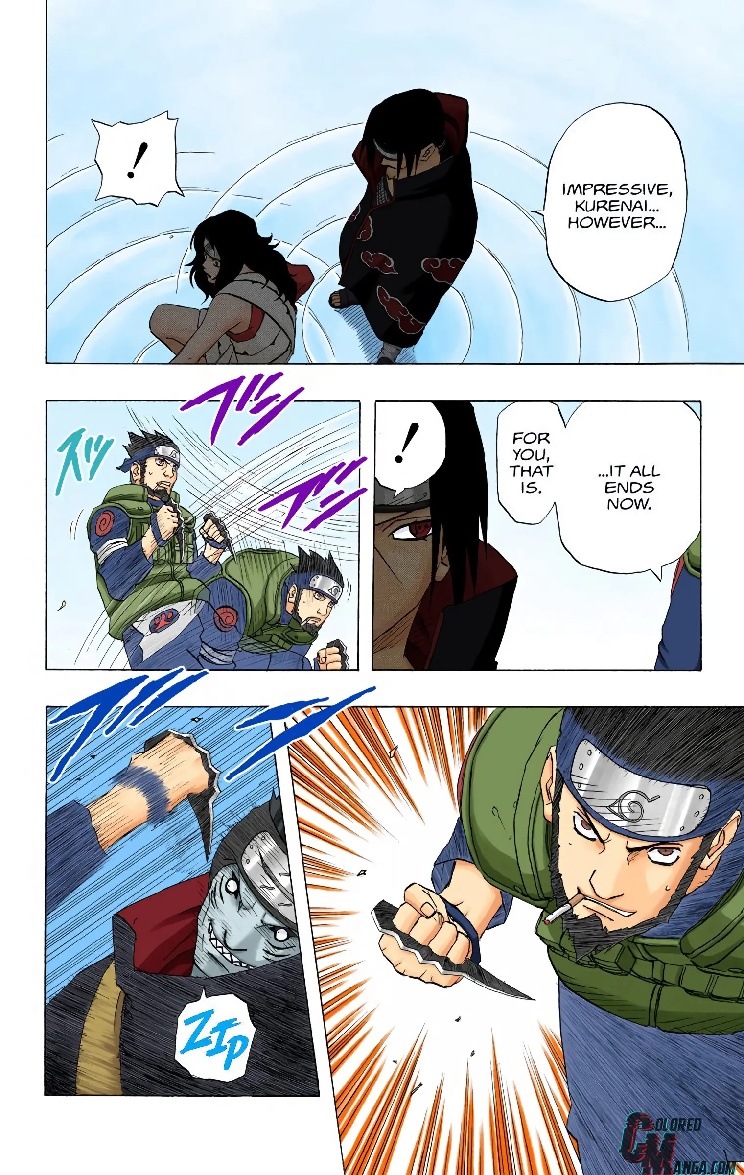 Naruto Colored Manga Online, chapter 141, page 15