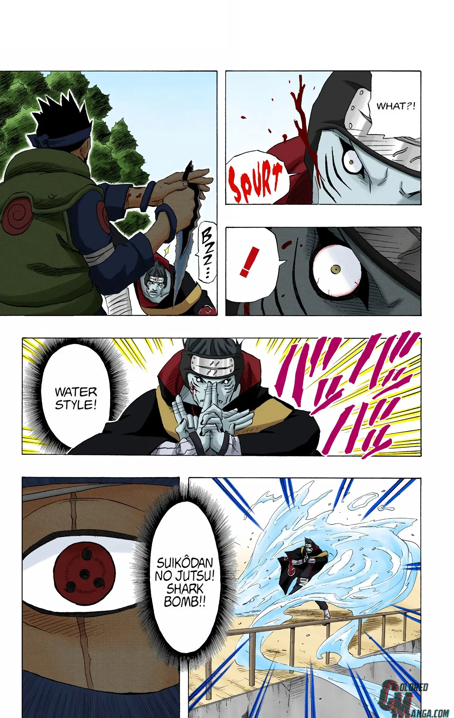 Naruto Colored Manga Online, chapter 141, page 16