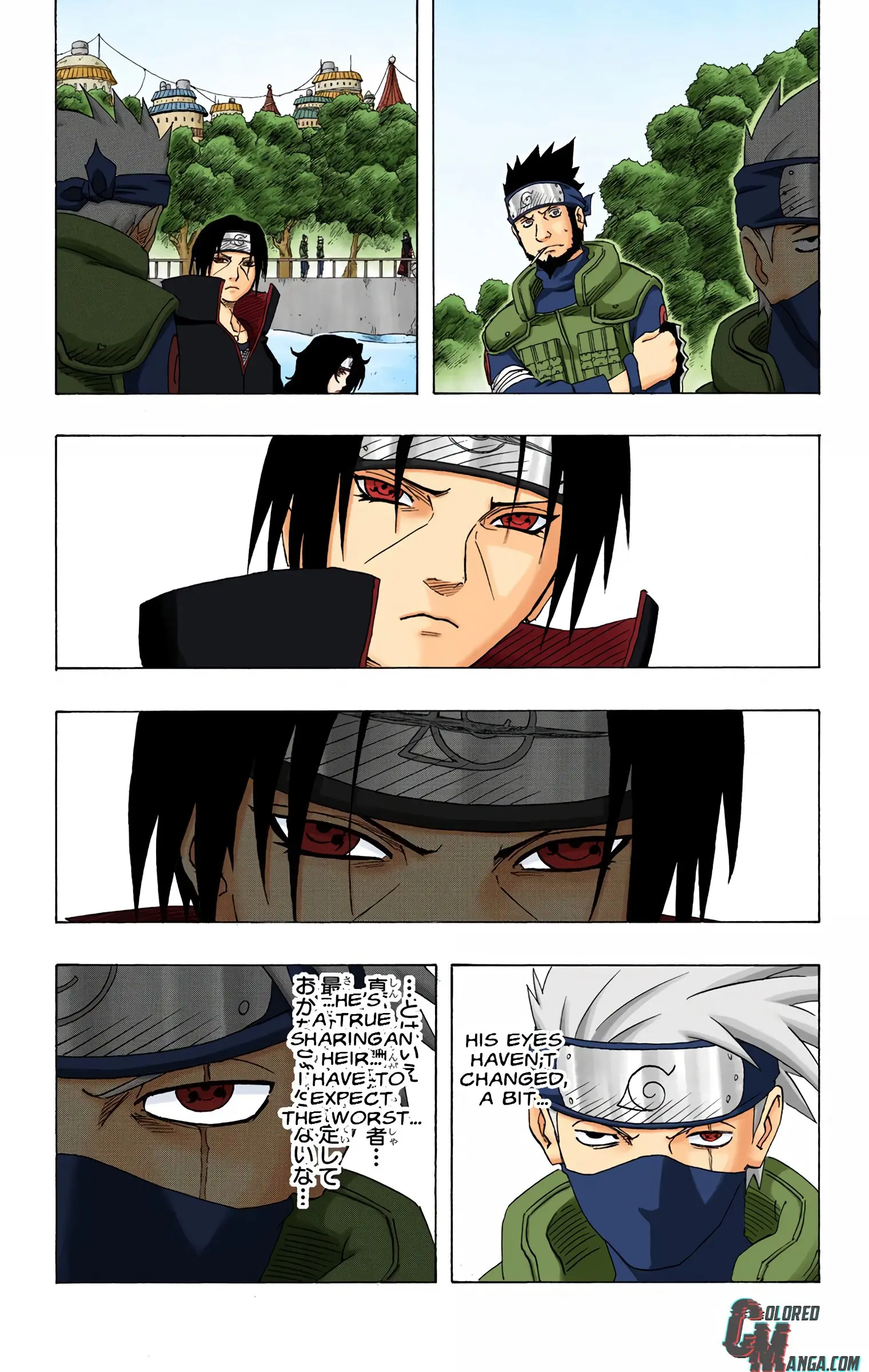Naruto Colored Manga Online, chapter 142, page 2