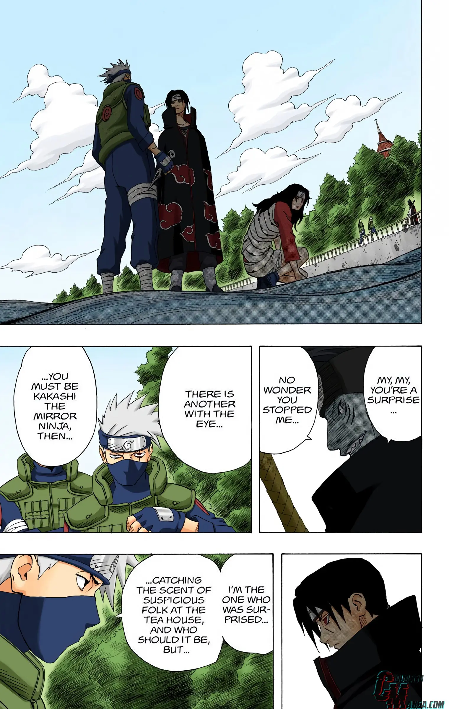 Naruto Colored Manga Online, chapter 142, page 3