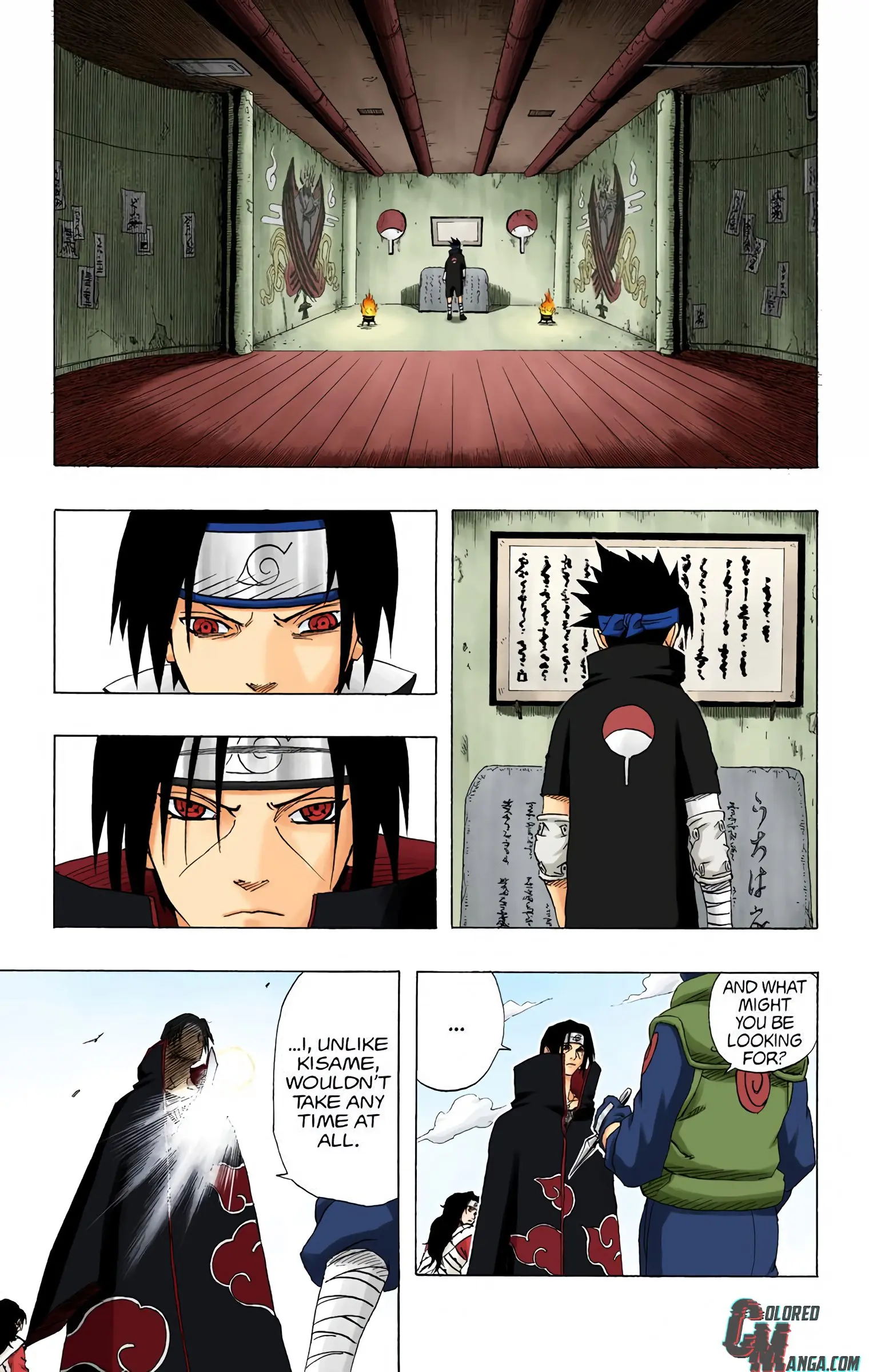 Naruto Colored Manga Online, chapter 142, page 7