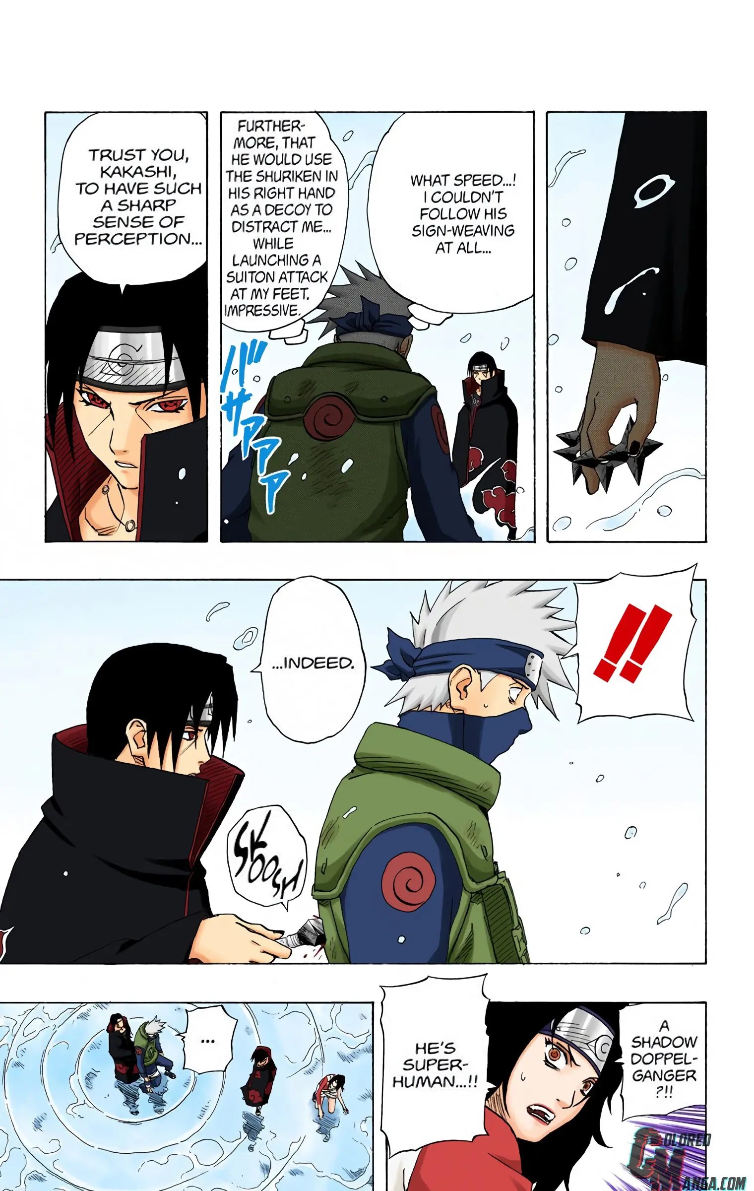 Naruto Colored Manga Online, chapter 142, page 9